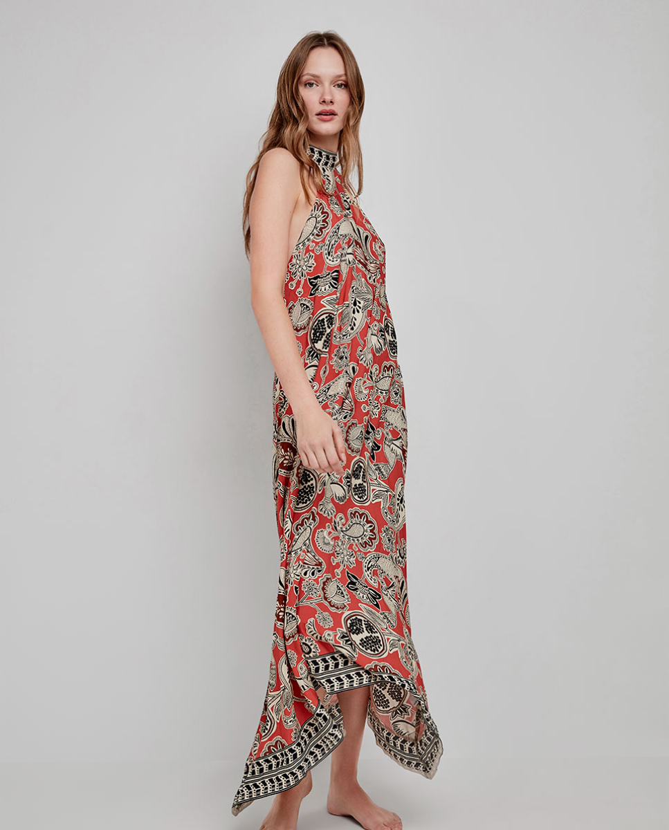 Vestido Midi MultiCor