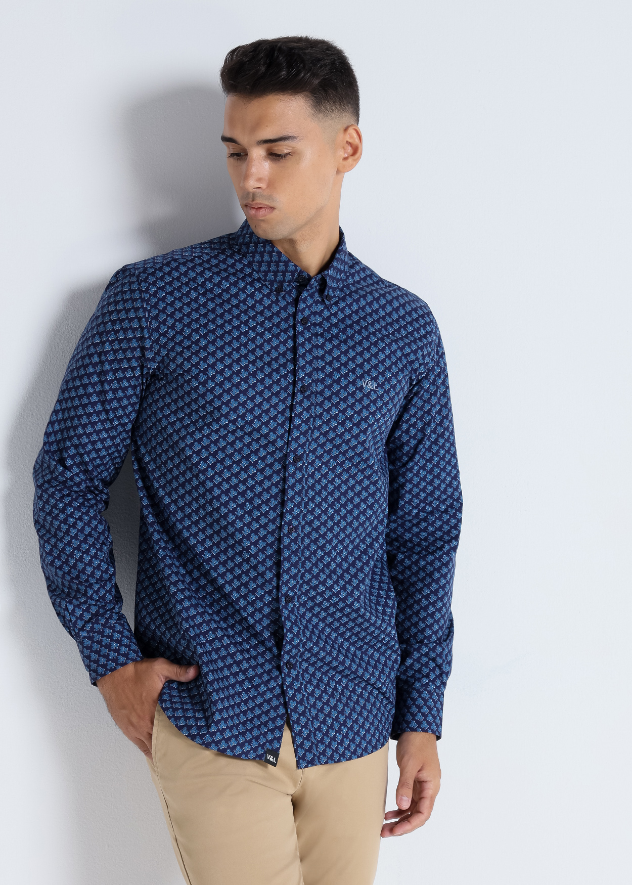 Camisa Homem Multicolorido