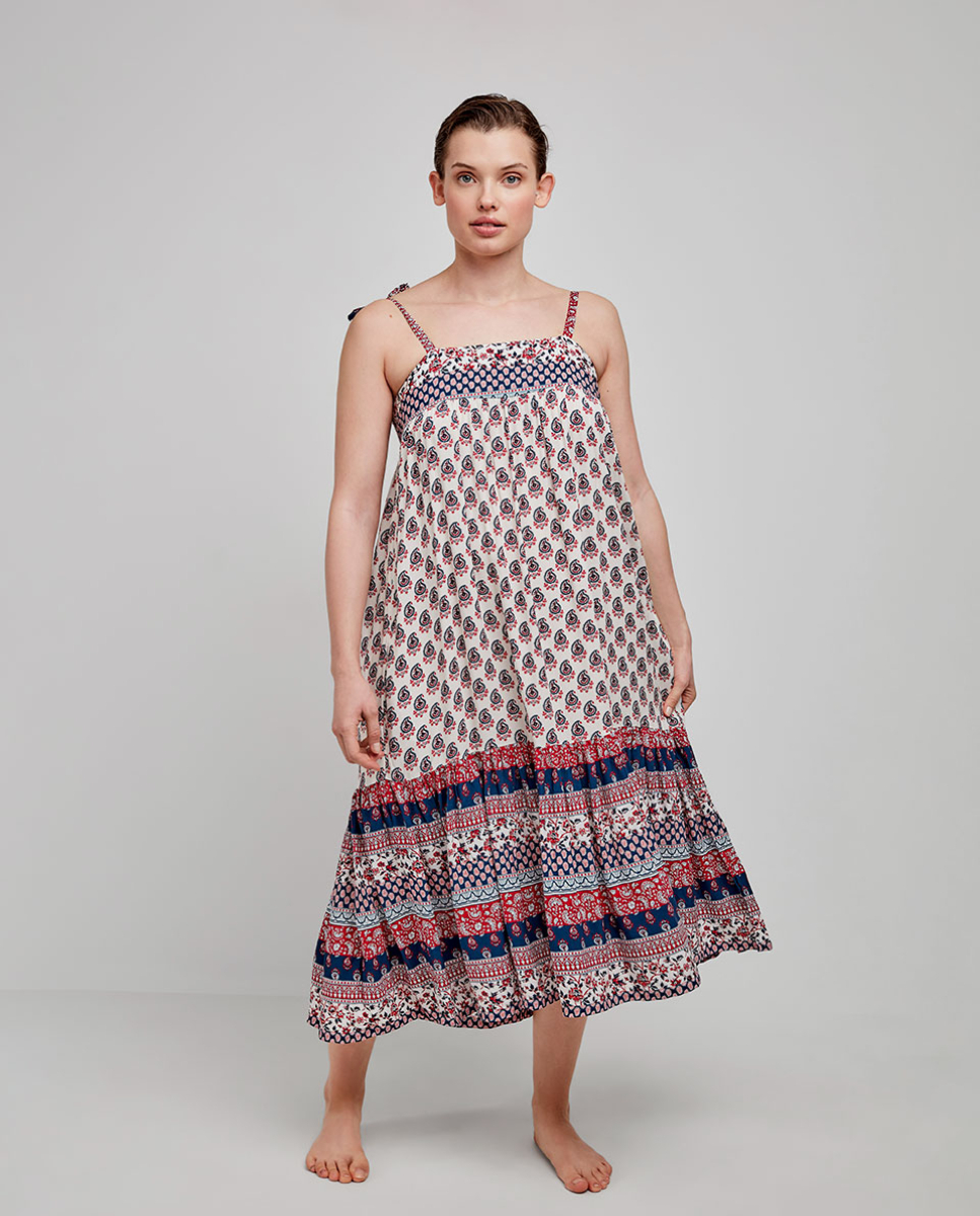 Vestido Longo MultiCor