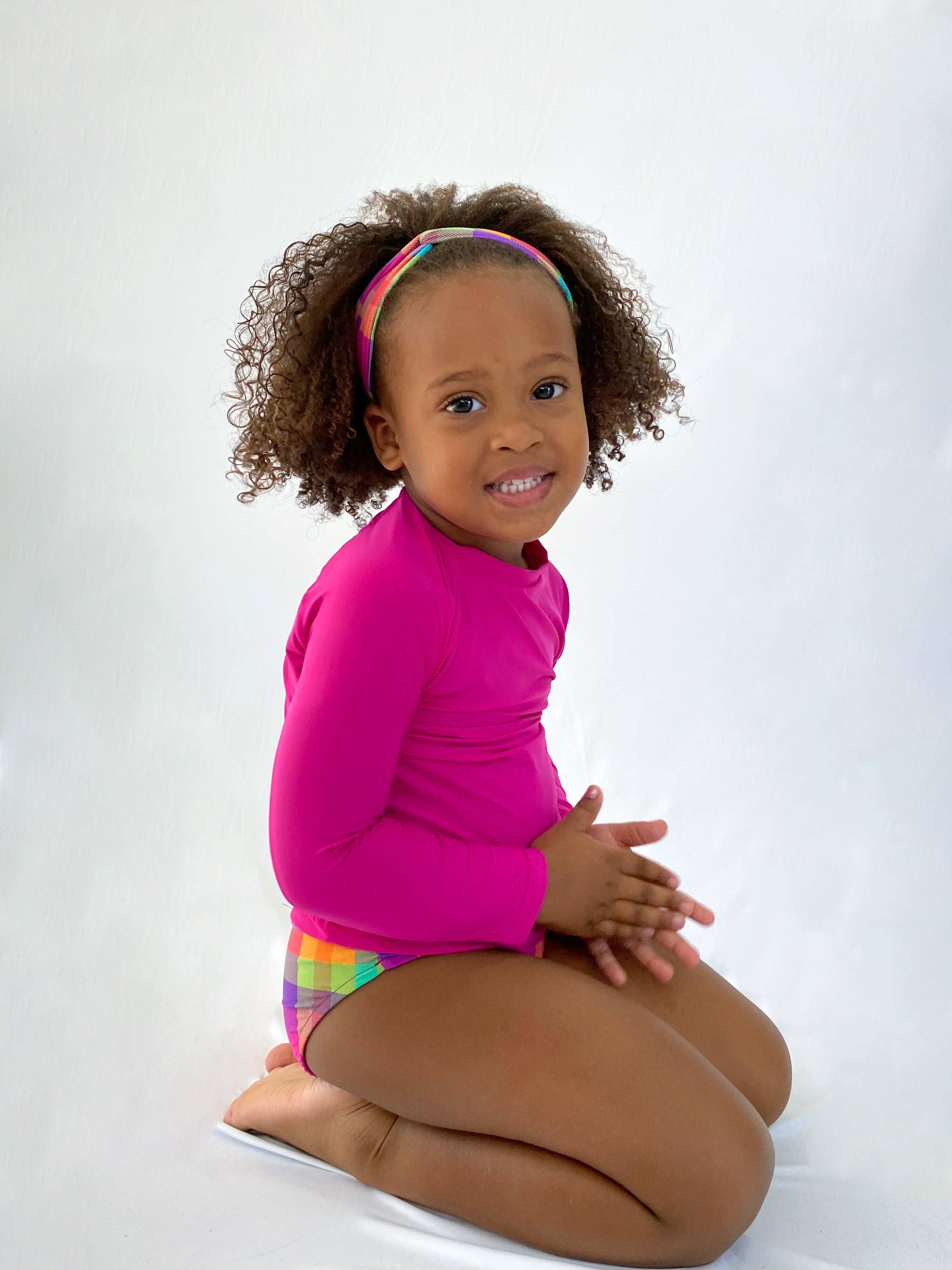 Longsleeve de Proteção Amaranto Kids Rosa