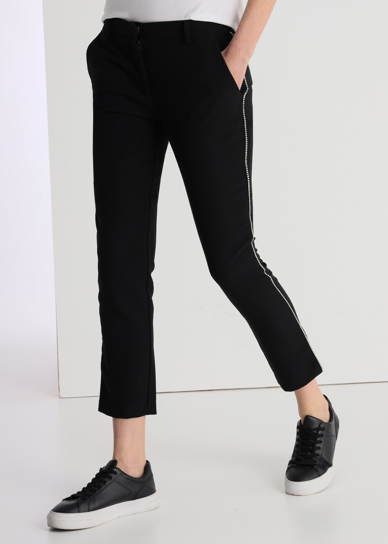 Calças formais Senhora Preto