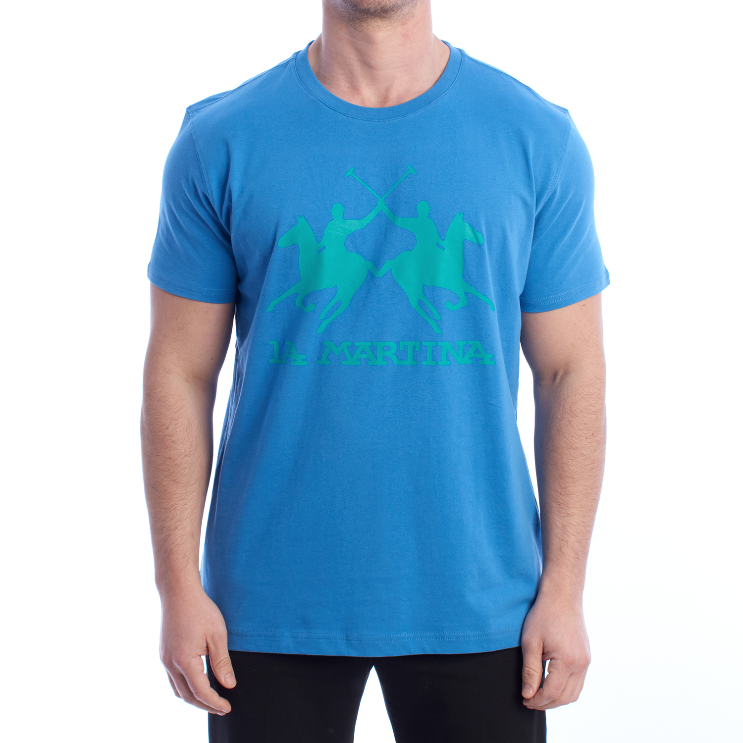 T-Shirt Homem Regular Fit Azul