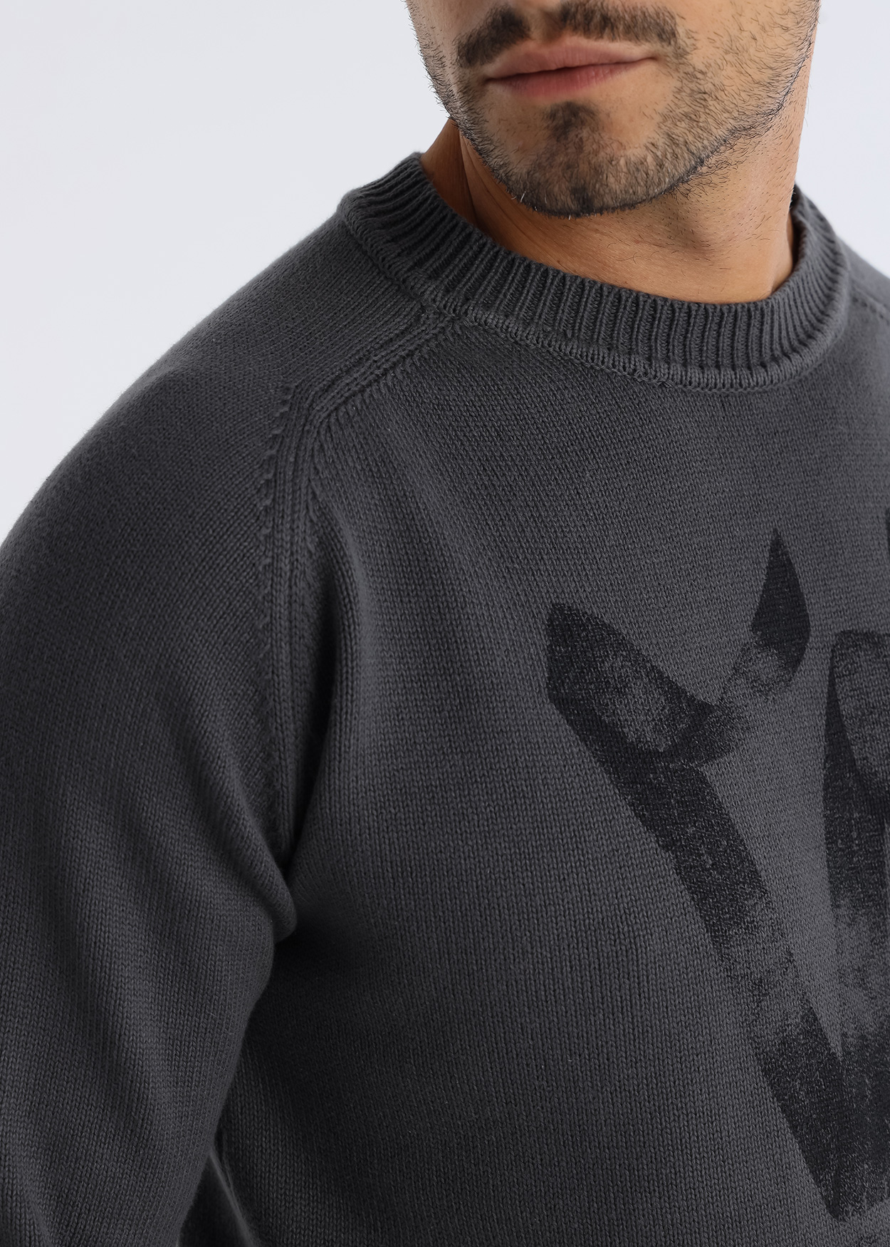 Camisola Homem Cinza