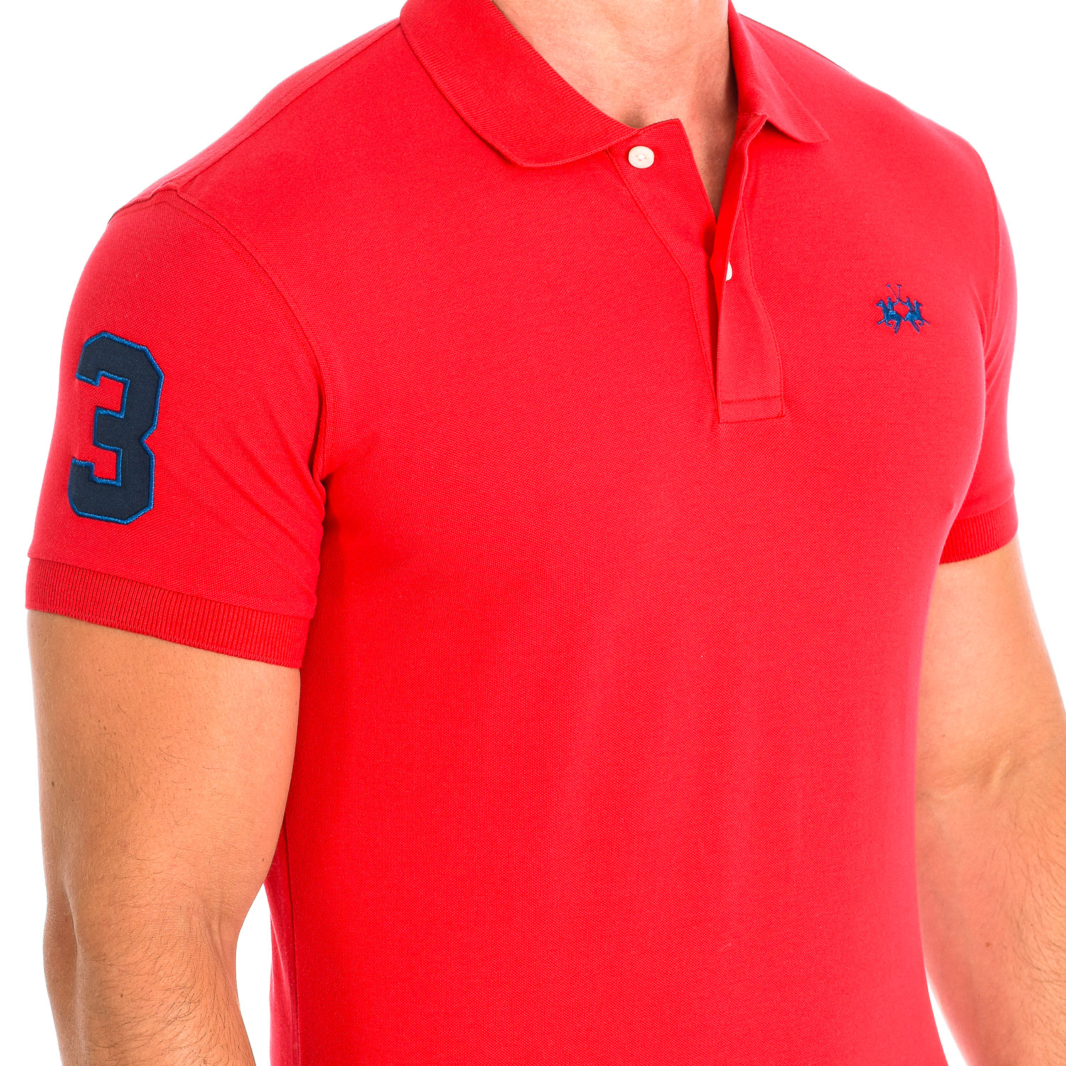 Pólo Homem Vermelho