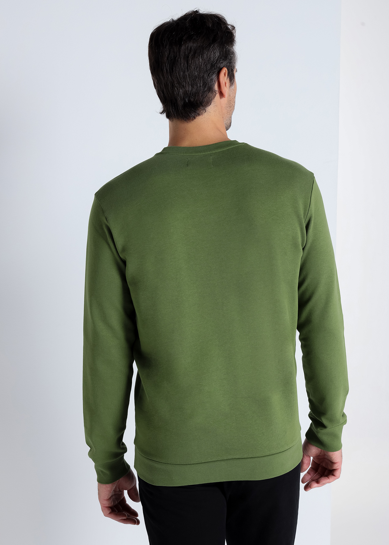 Sweatshirt básica Verde