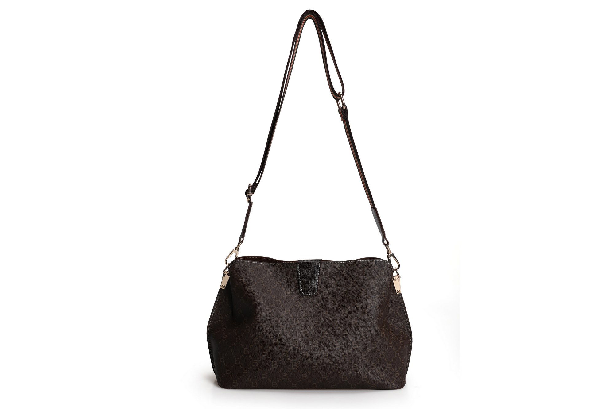 Mala de Ombro Castanho