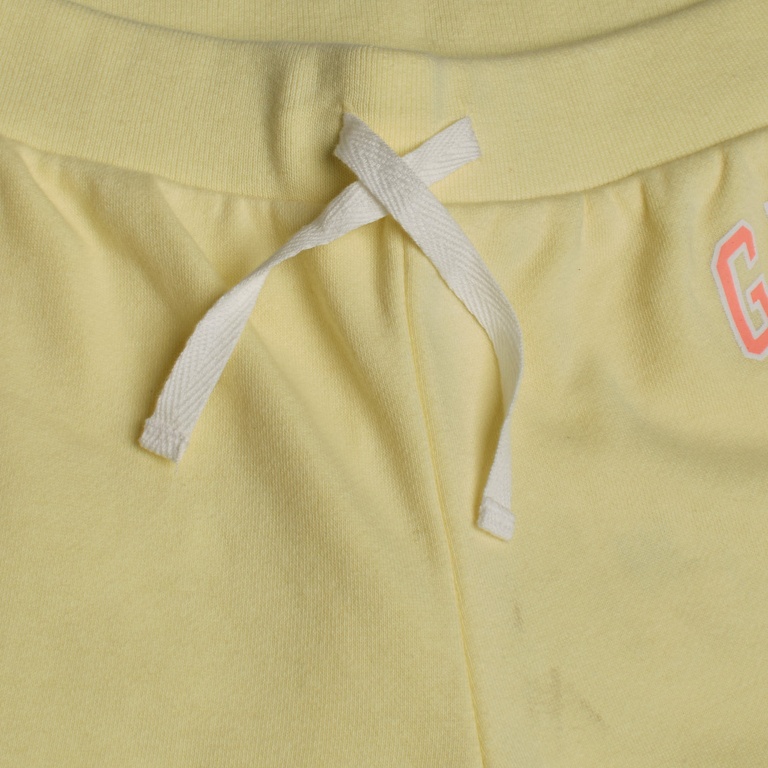 Calças Jogger Menina Amarelo