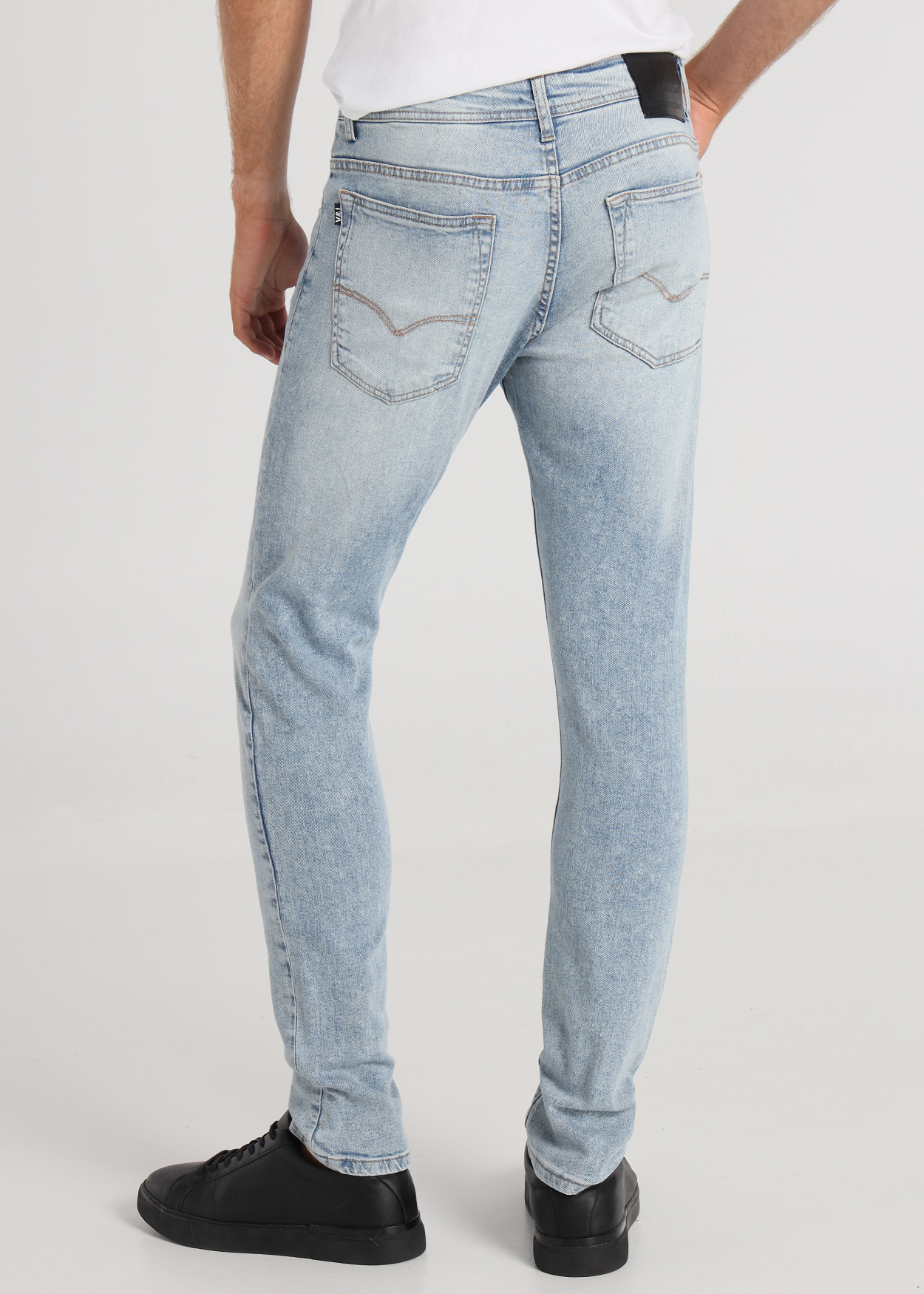 Calças de Ganga Slim Homem Azul