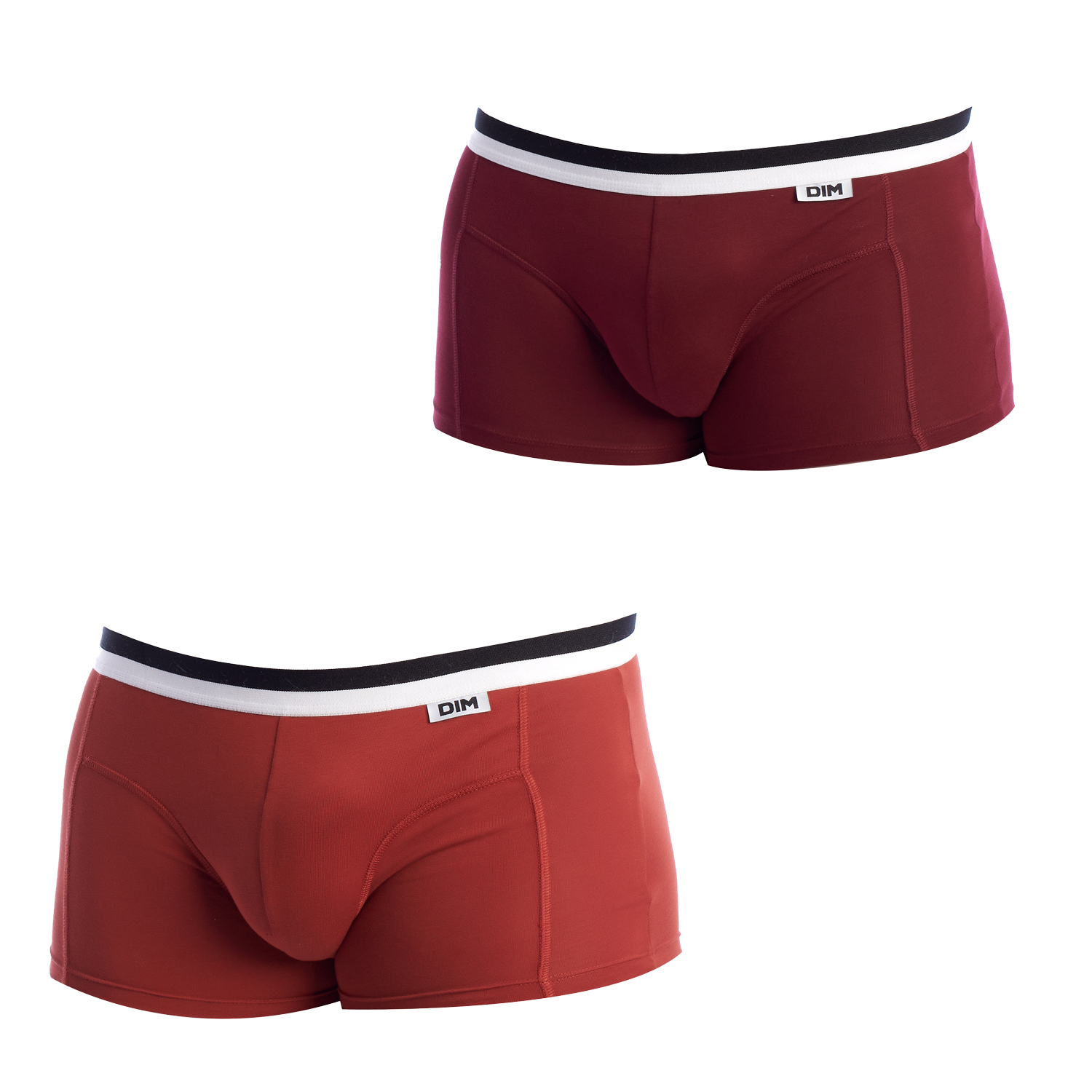 Pack 2 Boxers Homem Laranja e Vermelho
