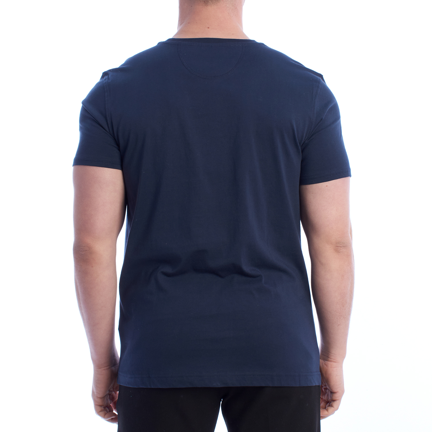 T-Shirt Homem Regular Fit Azul Escuro
