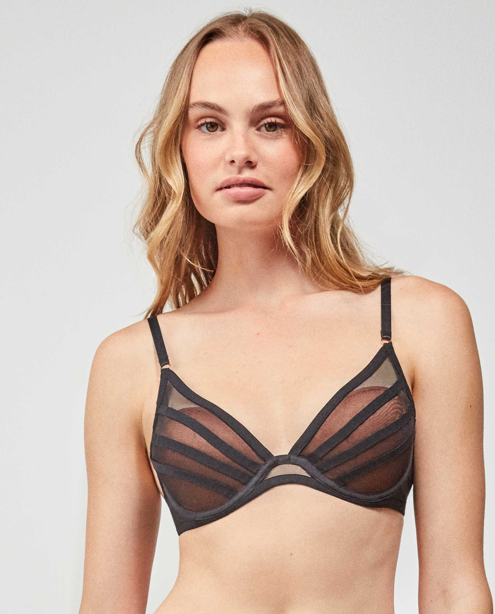 Bralette com aro Preto
