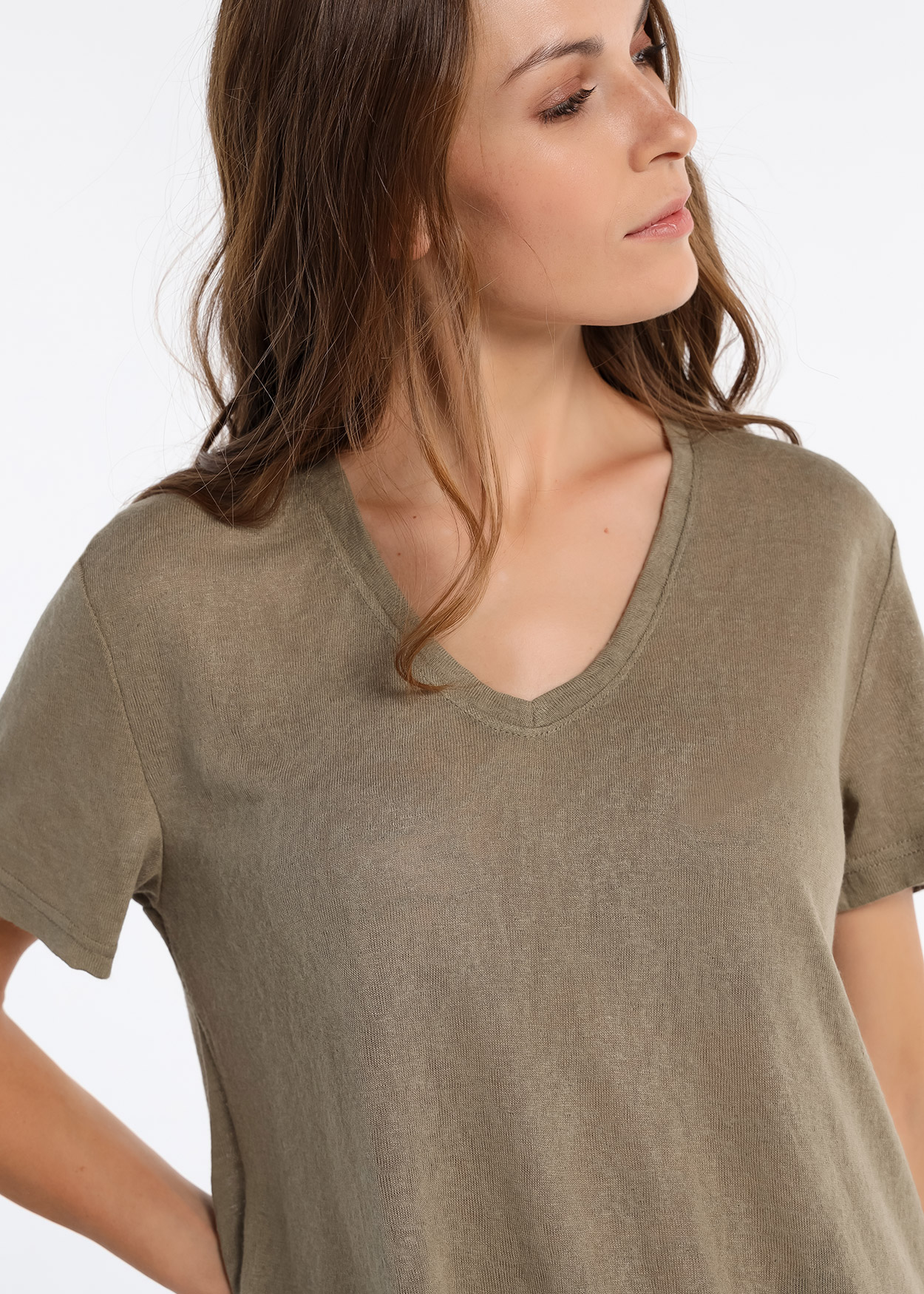 T-Shirt Senhora Bege