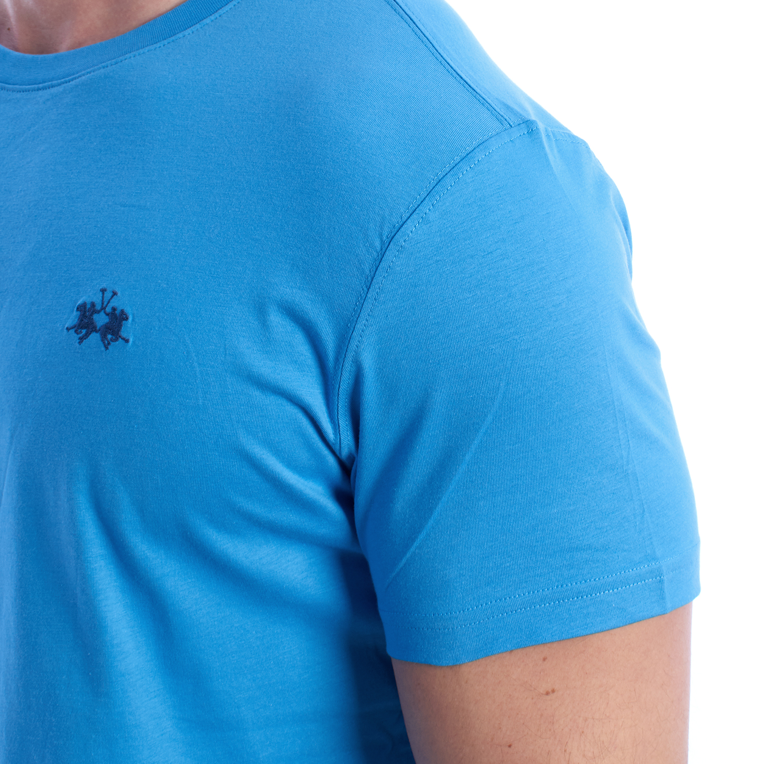 T-Shirt Homem Regular Fit Azul