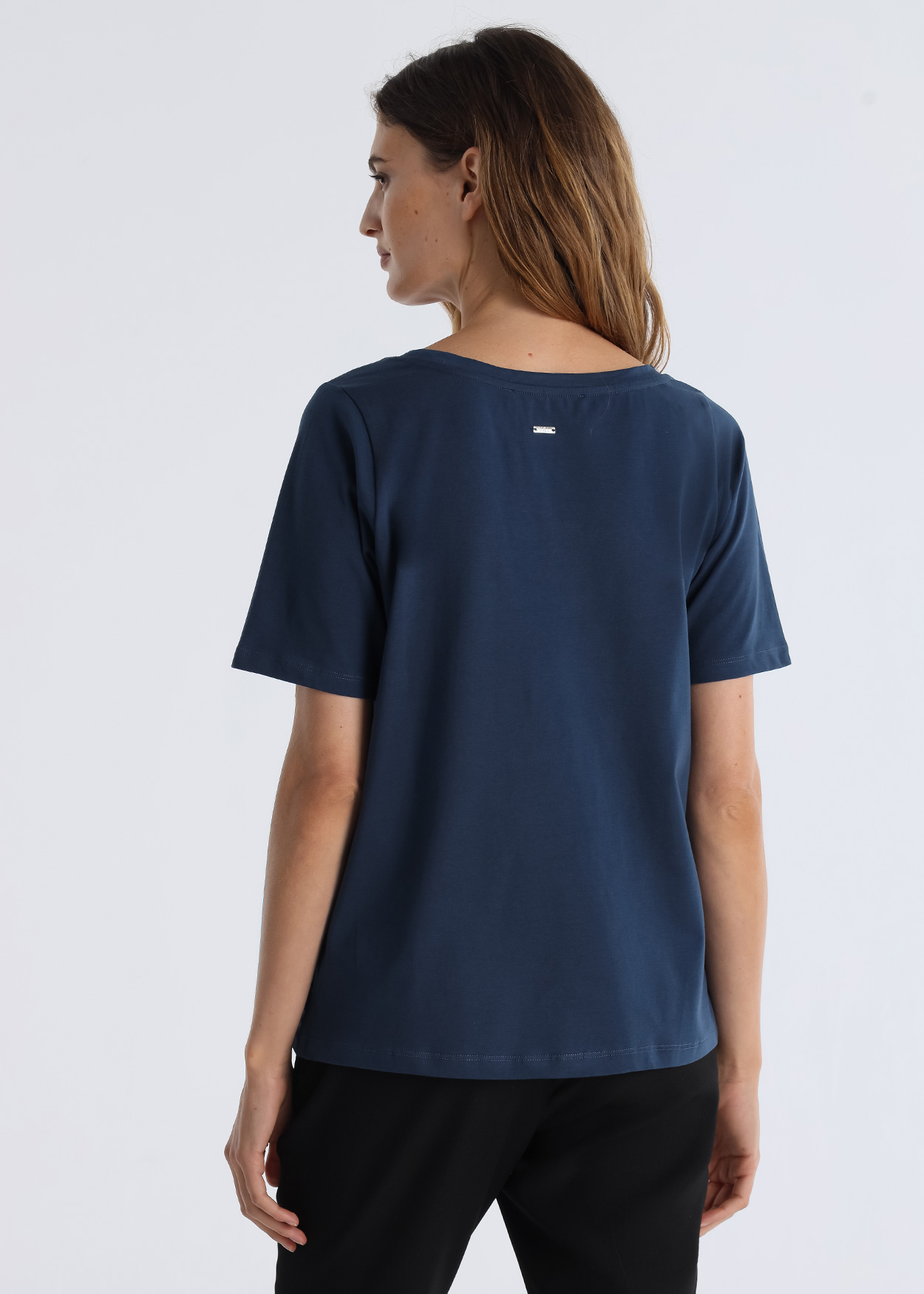 T-Shirt Performance Senhora Azul