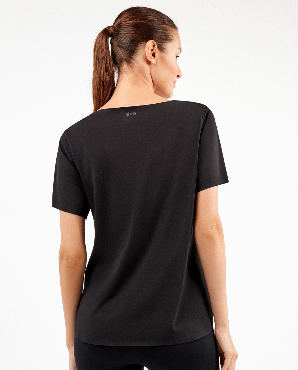 T-Shirt Desportiva Preto