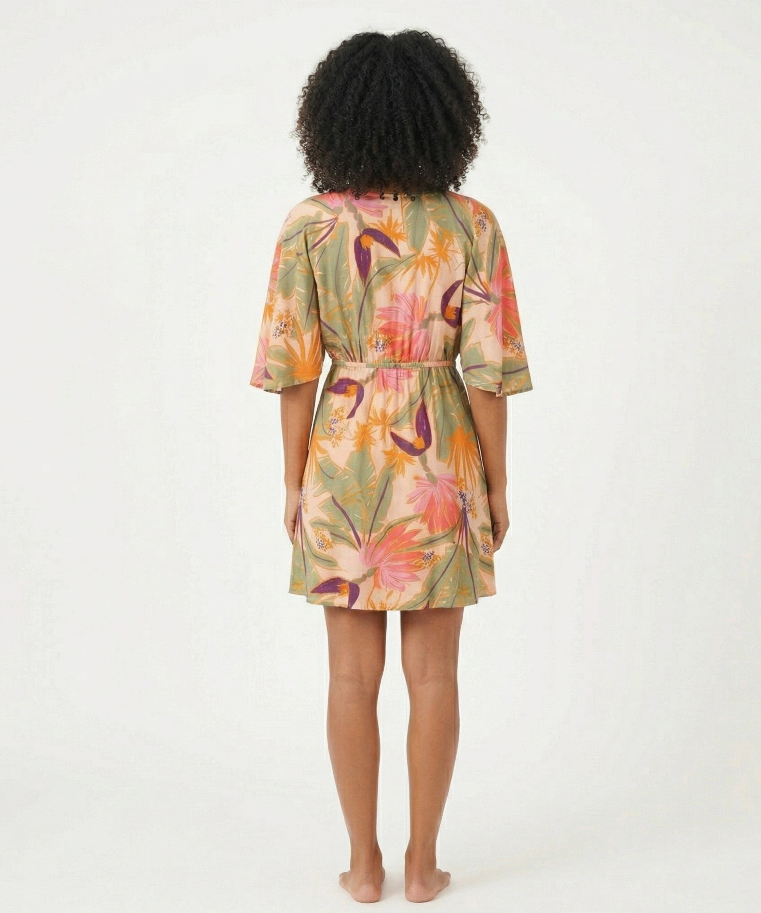 Vestido Curto Oasis Multicolor