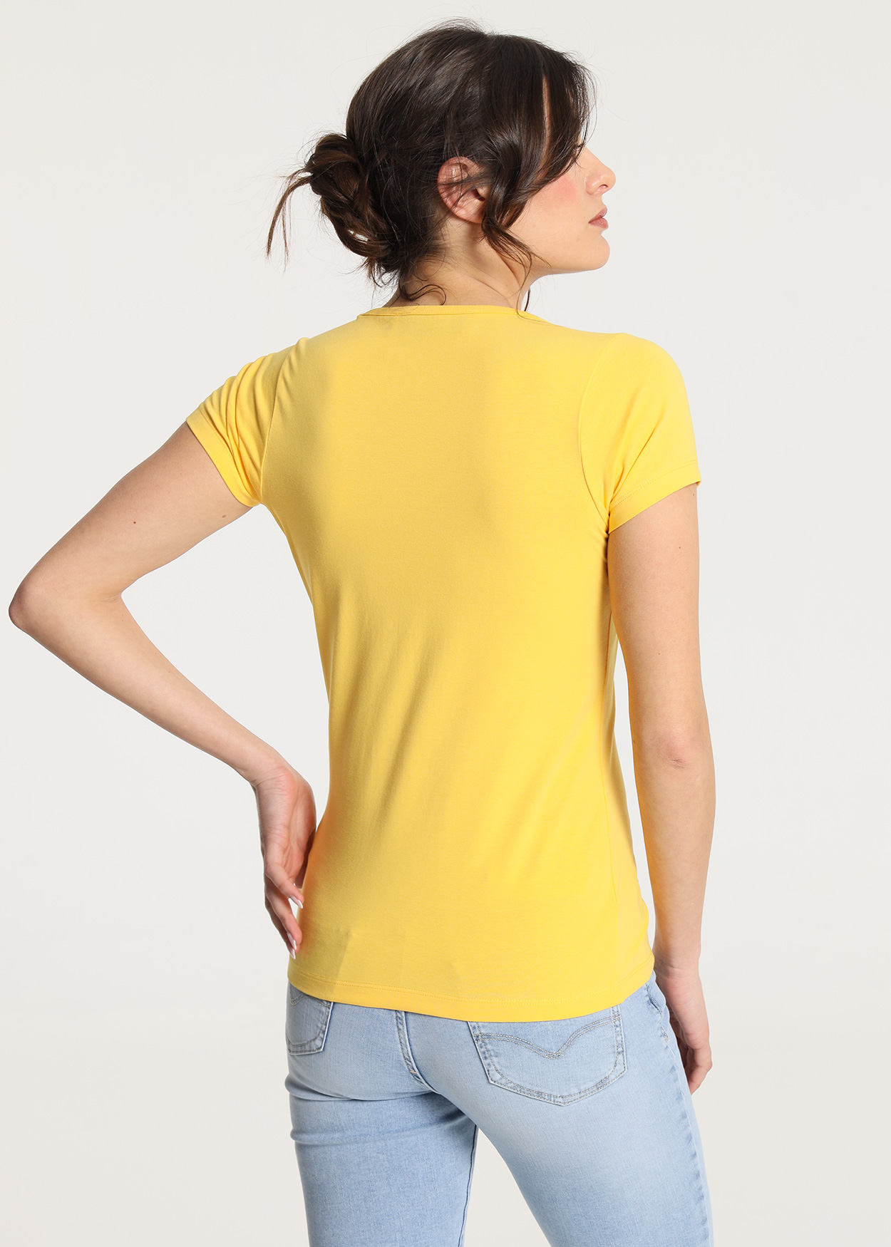 T-Shirt Senhora Amarelo