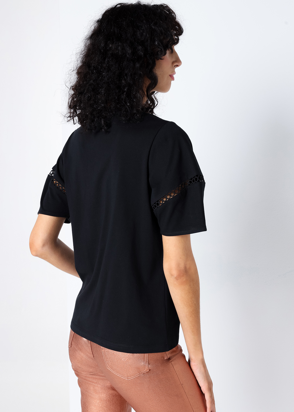T-Shirt Senhora Preto