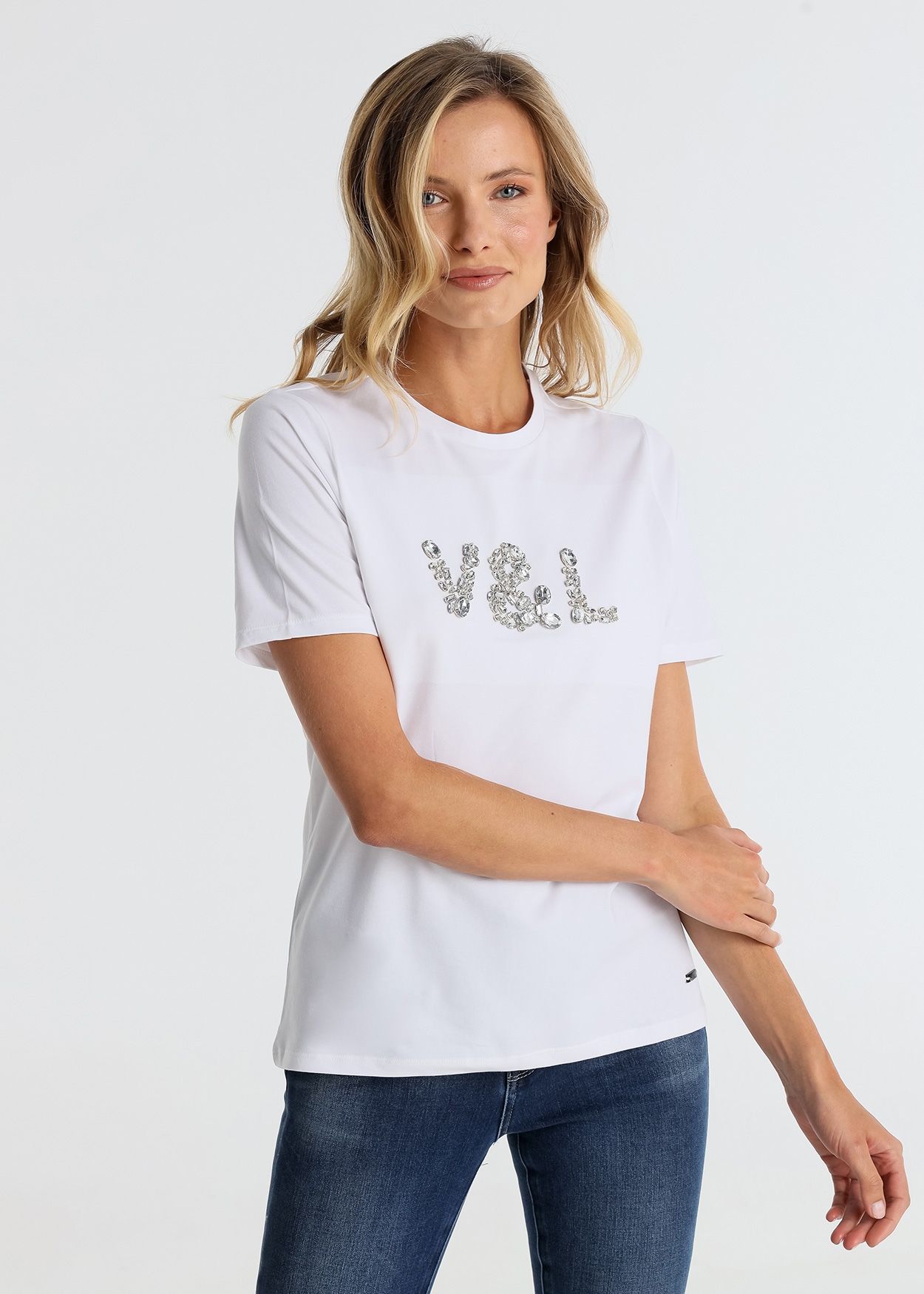 T-Shirt Senhora Branco