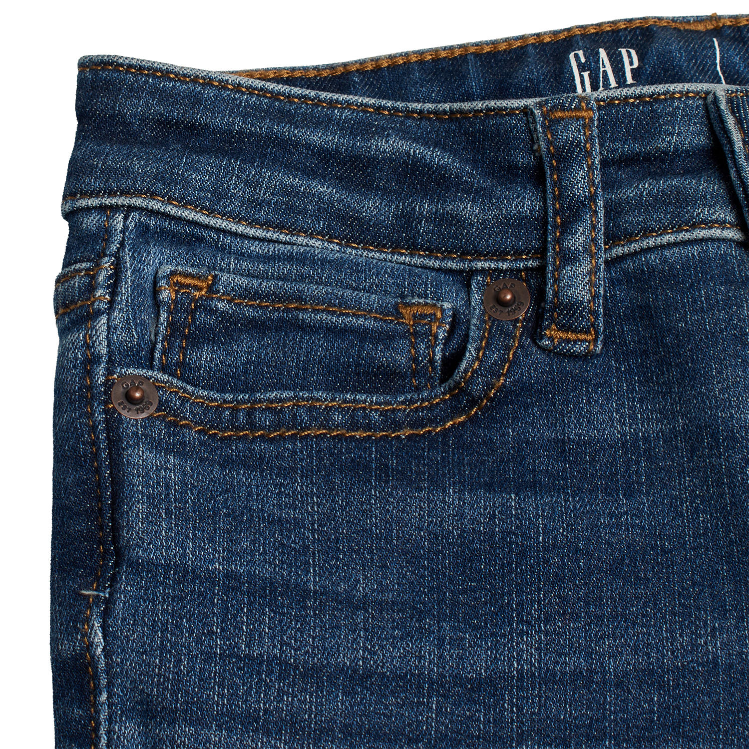 Calças de Ganga Jegging Menina Azul