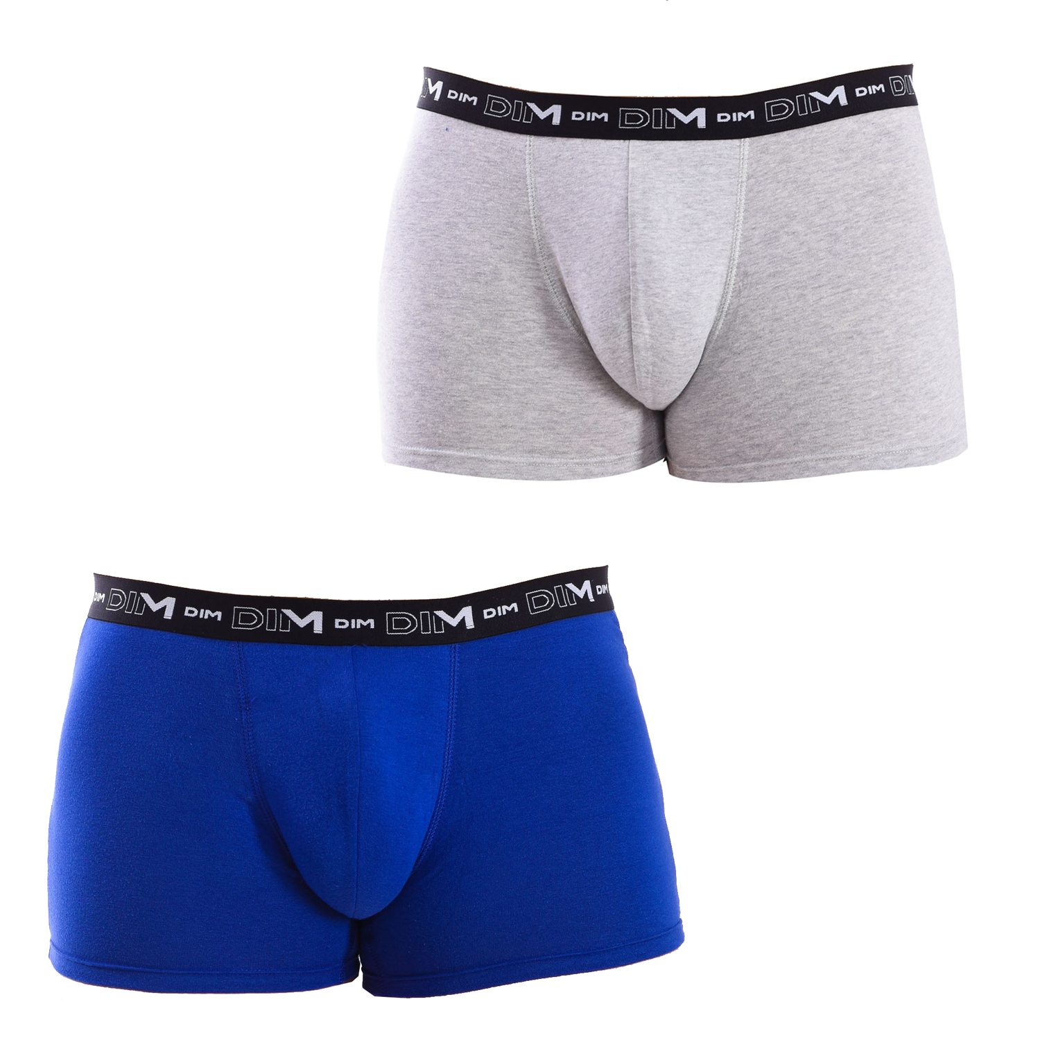 Pack 2 Boxers Homem Cinzento e Azul