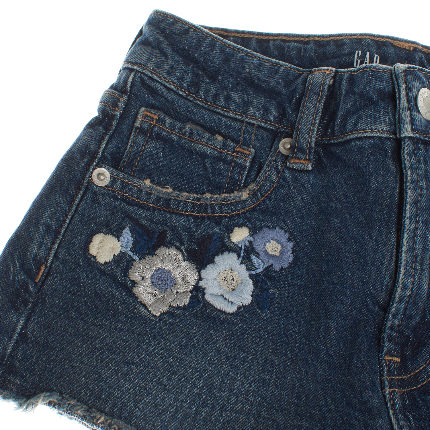 Calções Menina Azul