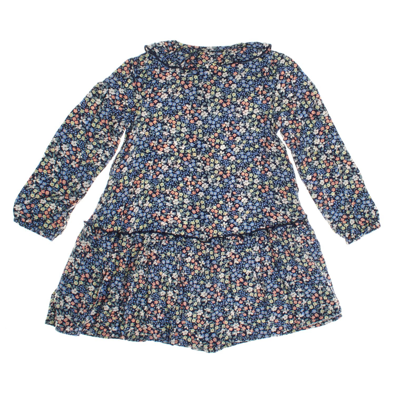 Vestido-Camisa Menina MultiCor