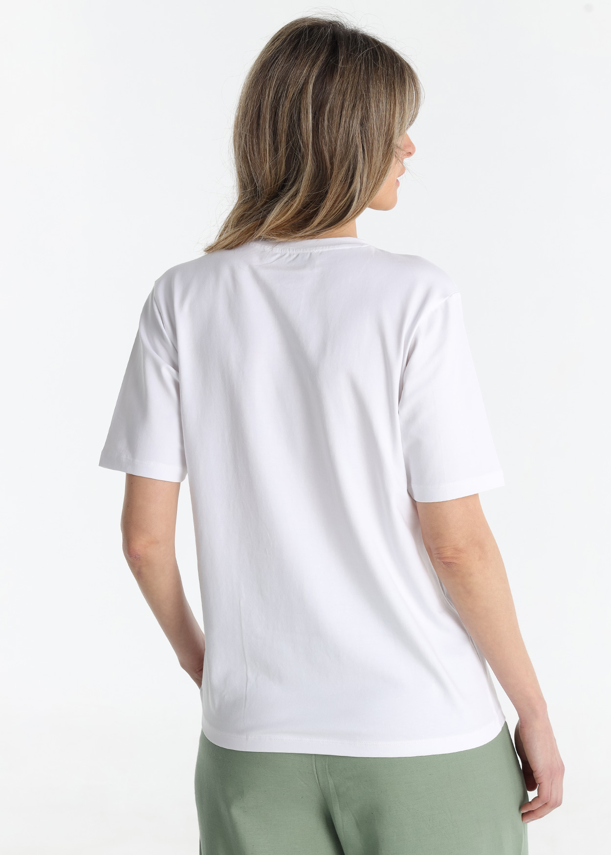 T-Shirt Senhora Branco