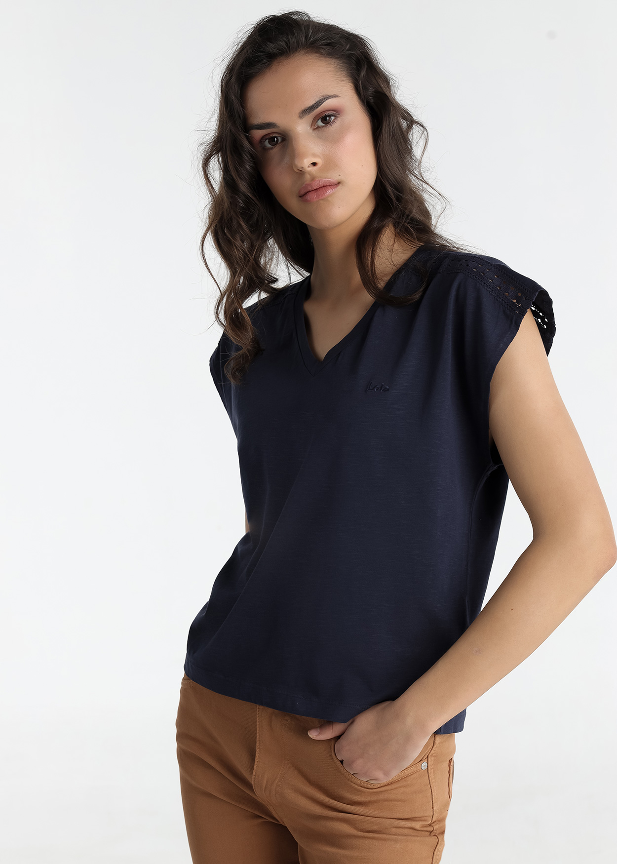 T-Shirt Senhora Azul