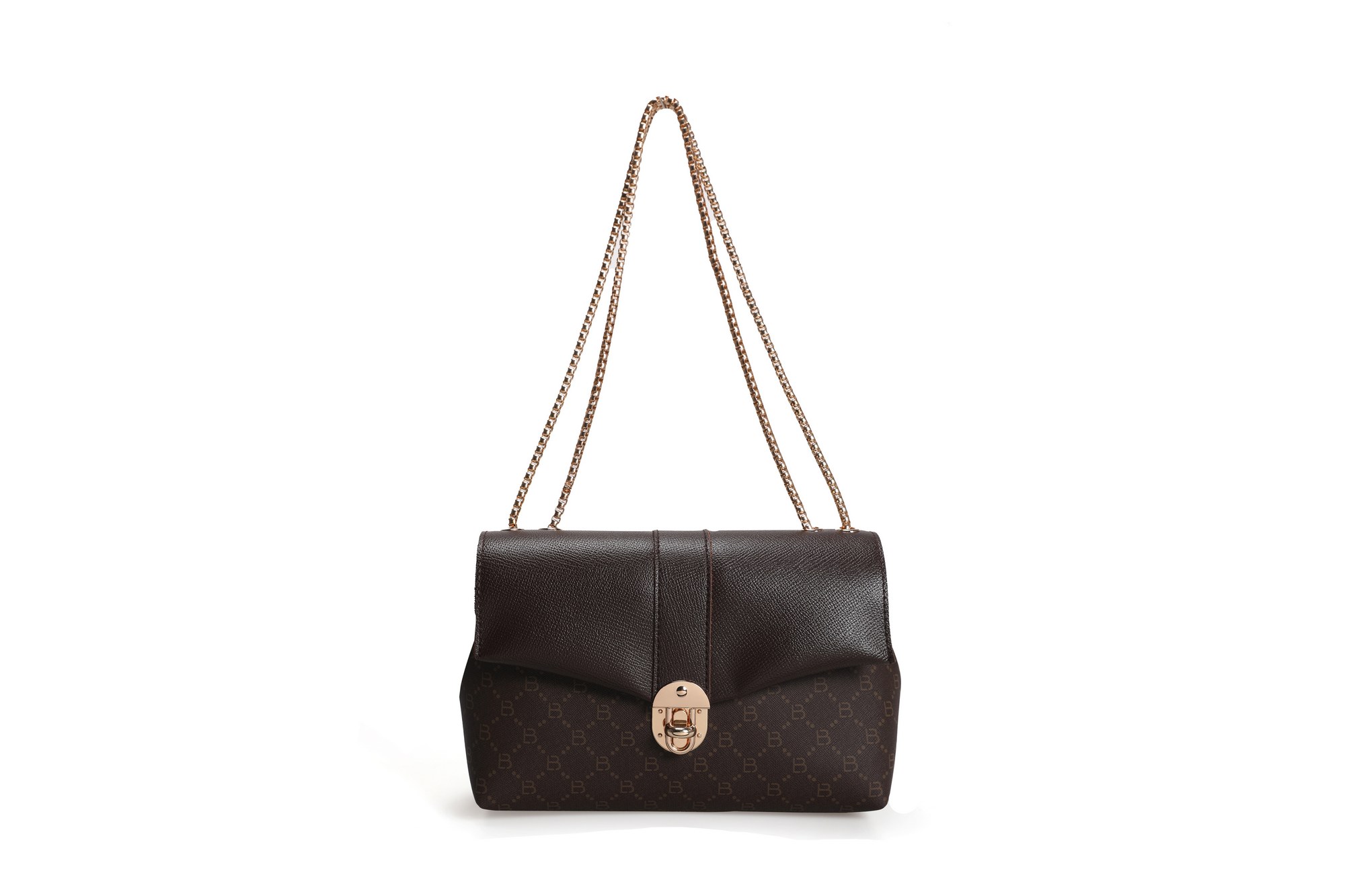 Mala de Ombro Castanho