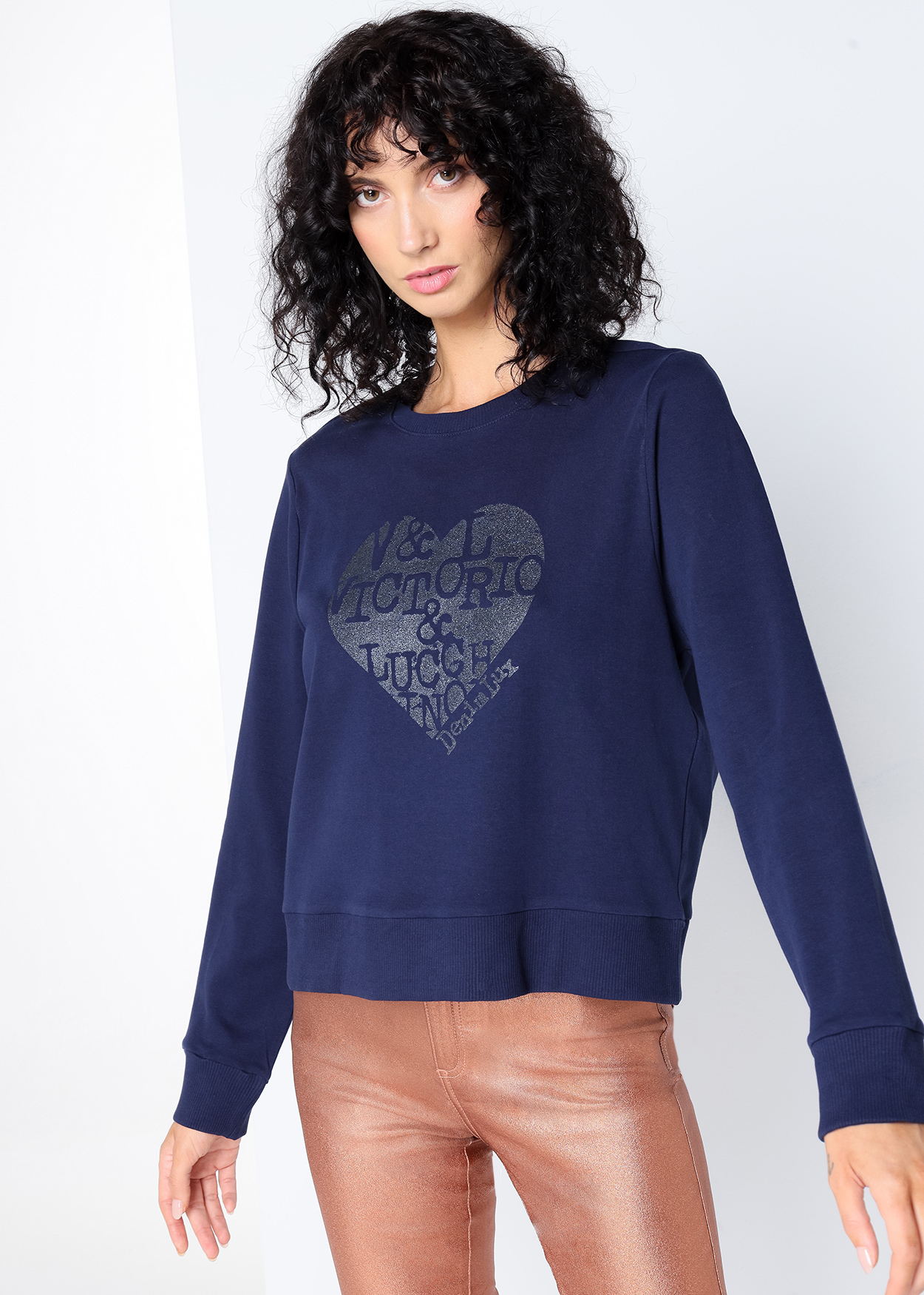 Sweatshirt Senhora Azul