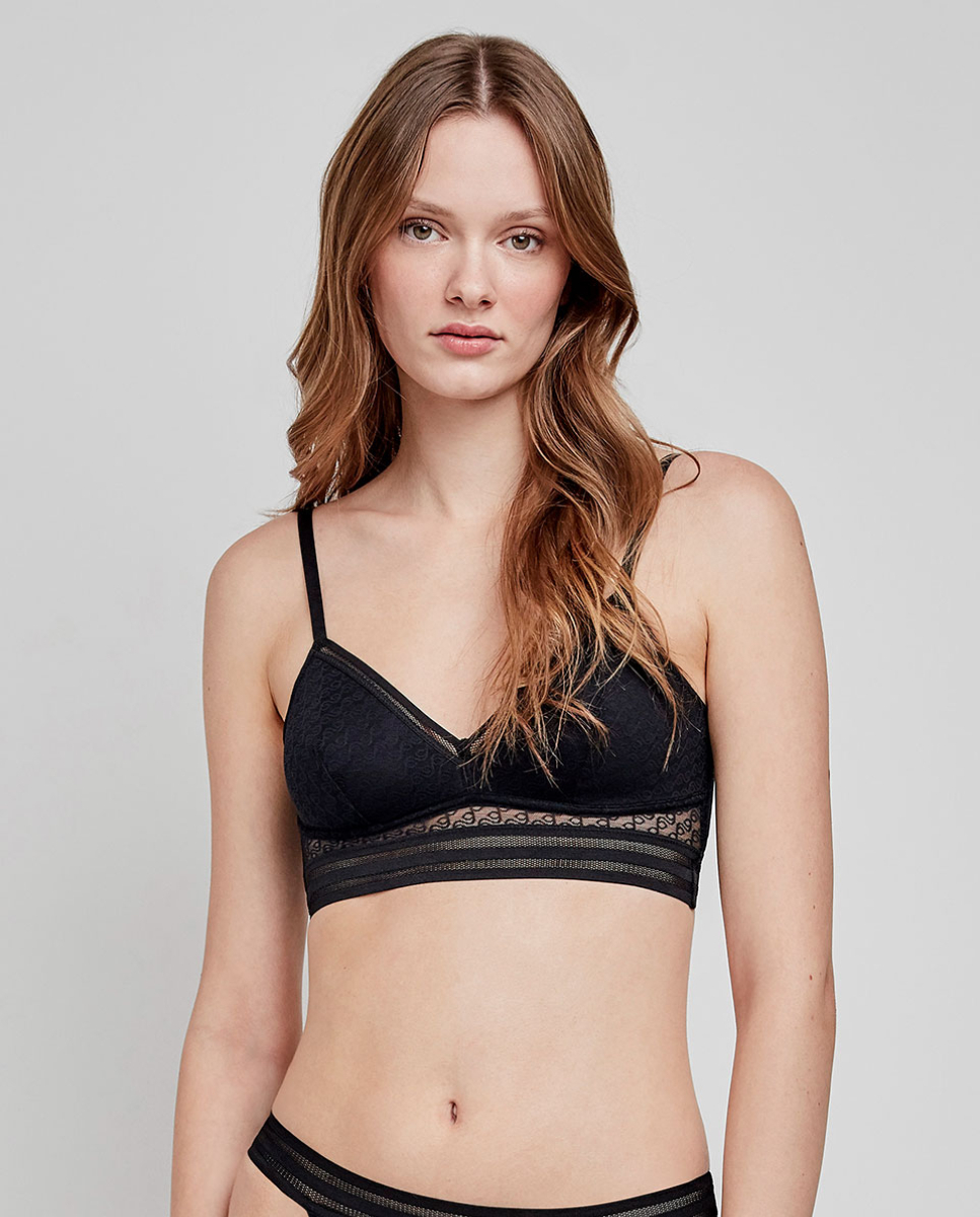 Soutien sem aro Preto