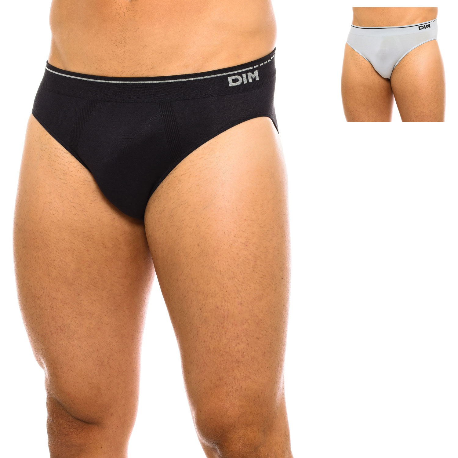 Pack 2 Slips Homem Preto e Azul Claro