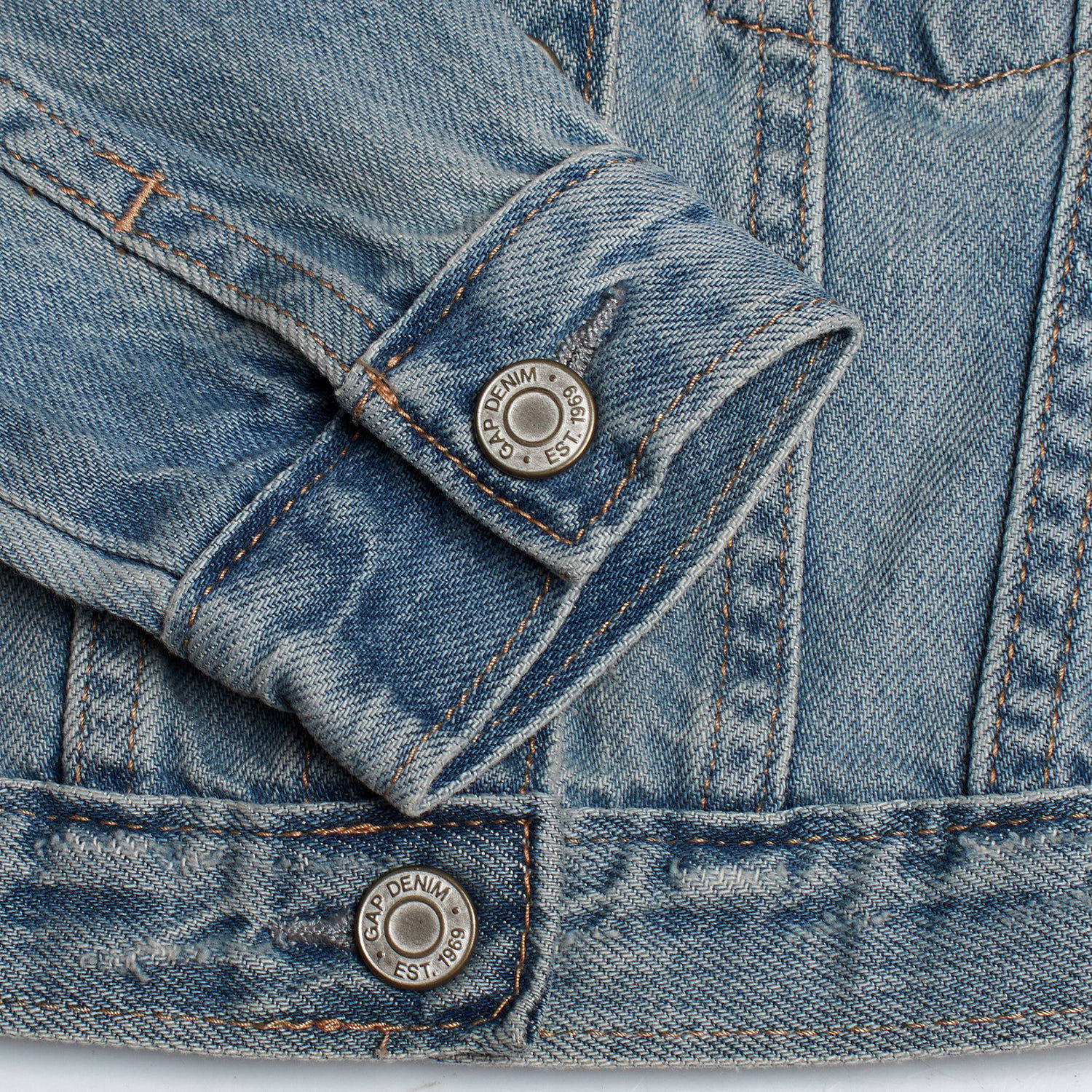 Casaco de Ganga Menina Azul