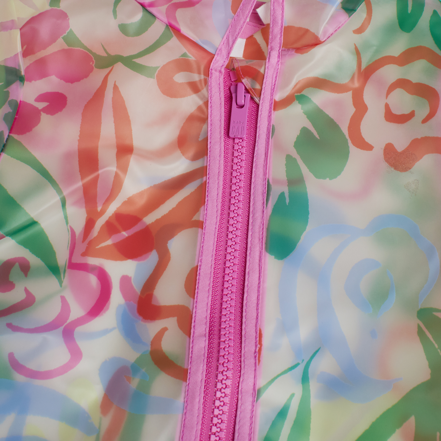 Capa de Chuva Menina Transparente