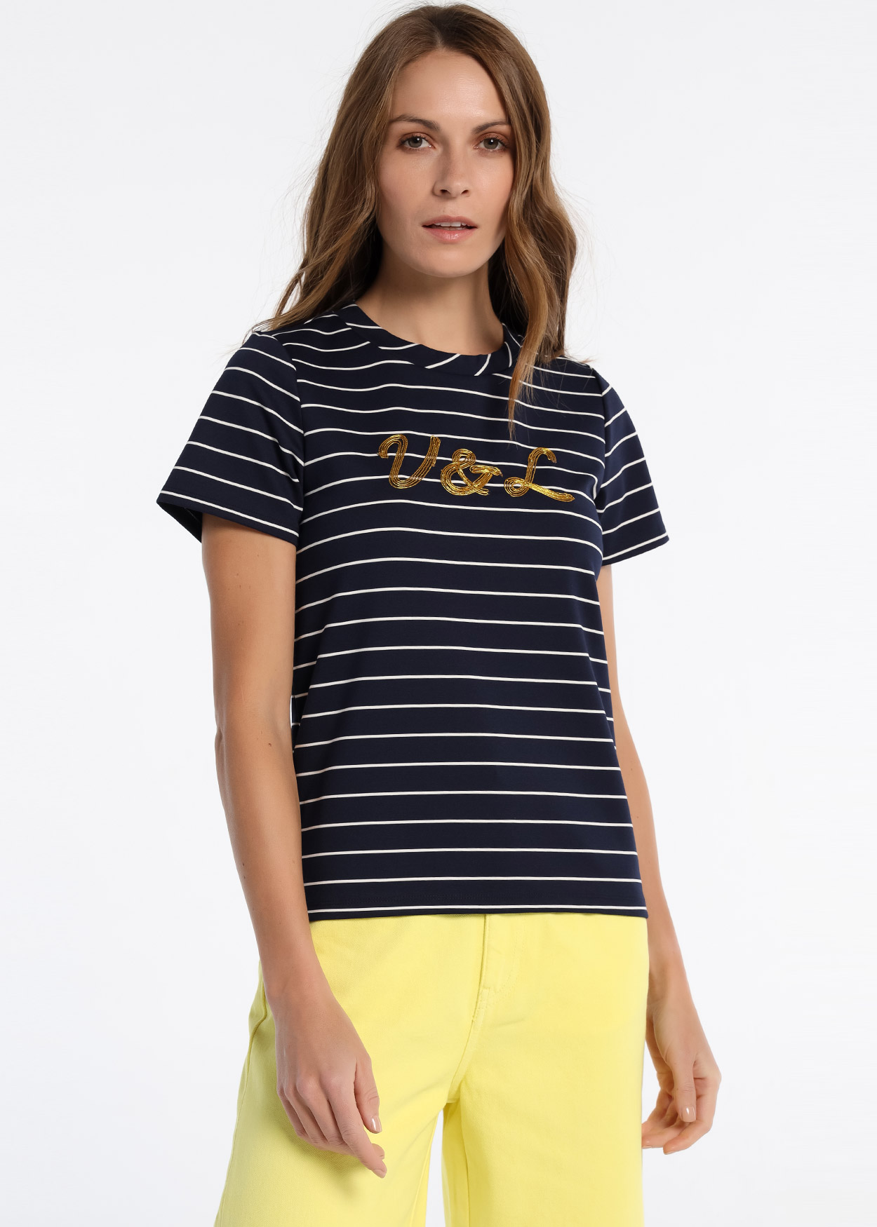 T-Shirt Senhora Azul