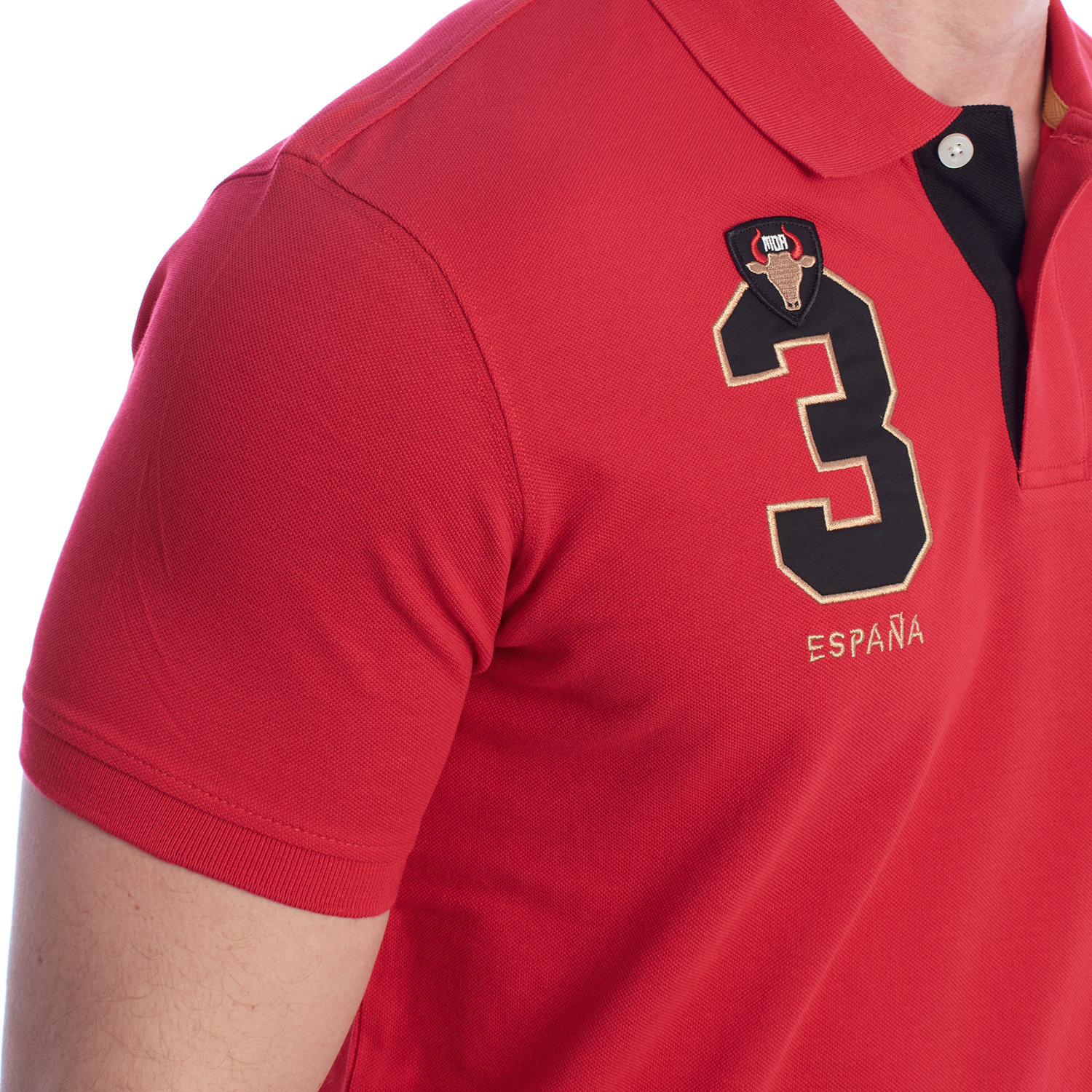 Pólo Homem Vermelho