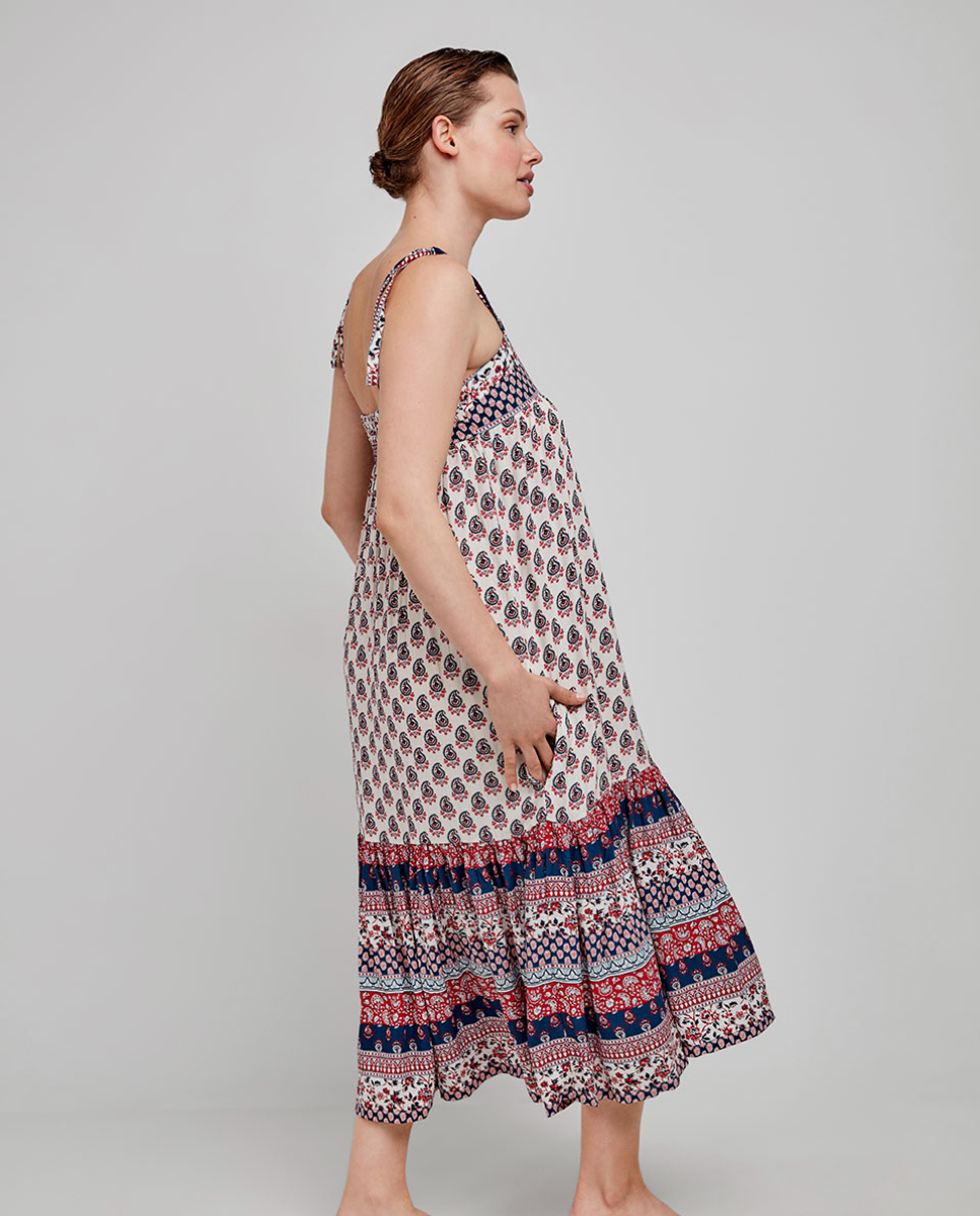 Vestido Longo MultiCor