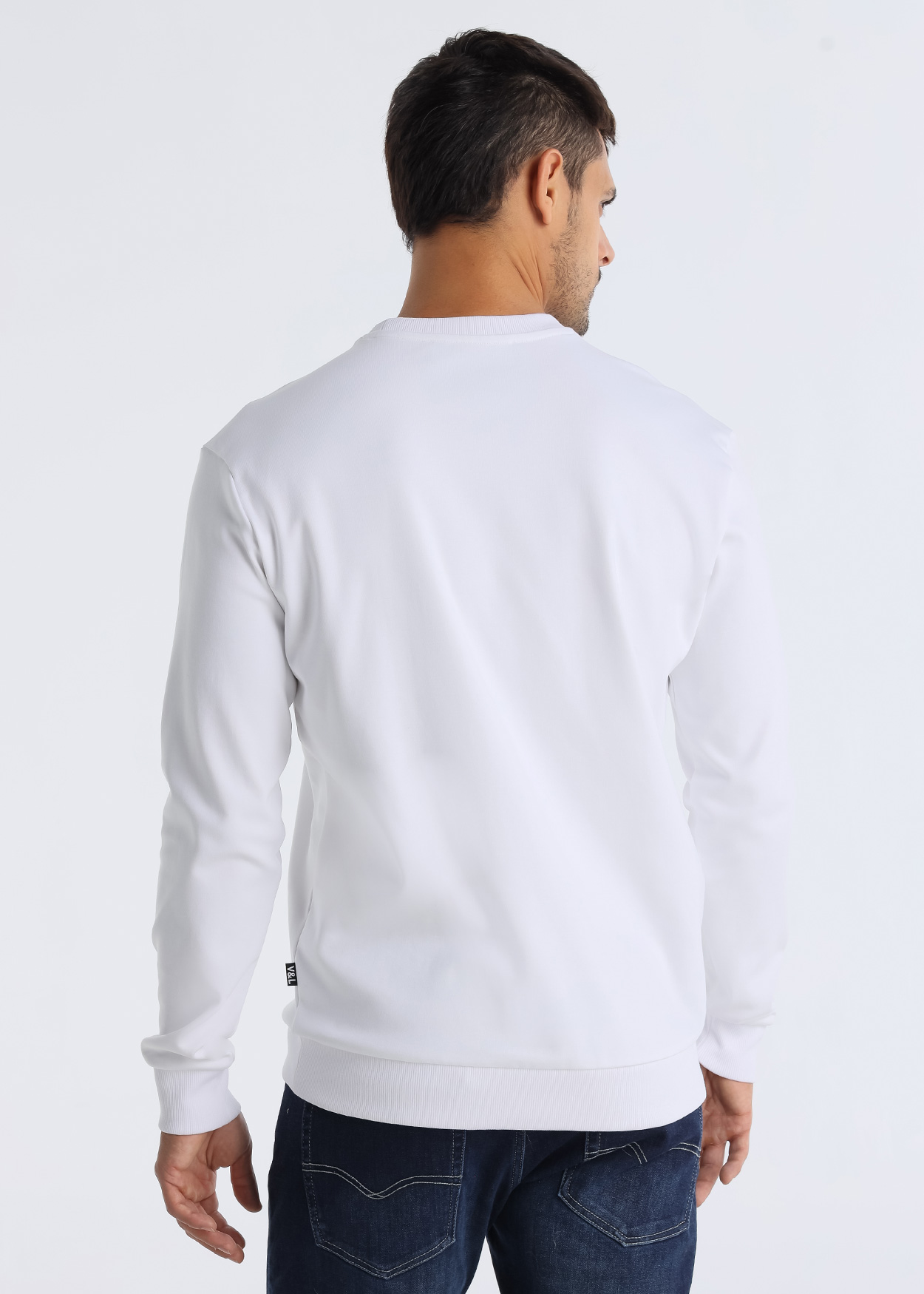 Sweatshirt Homem Branco