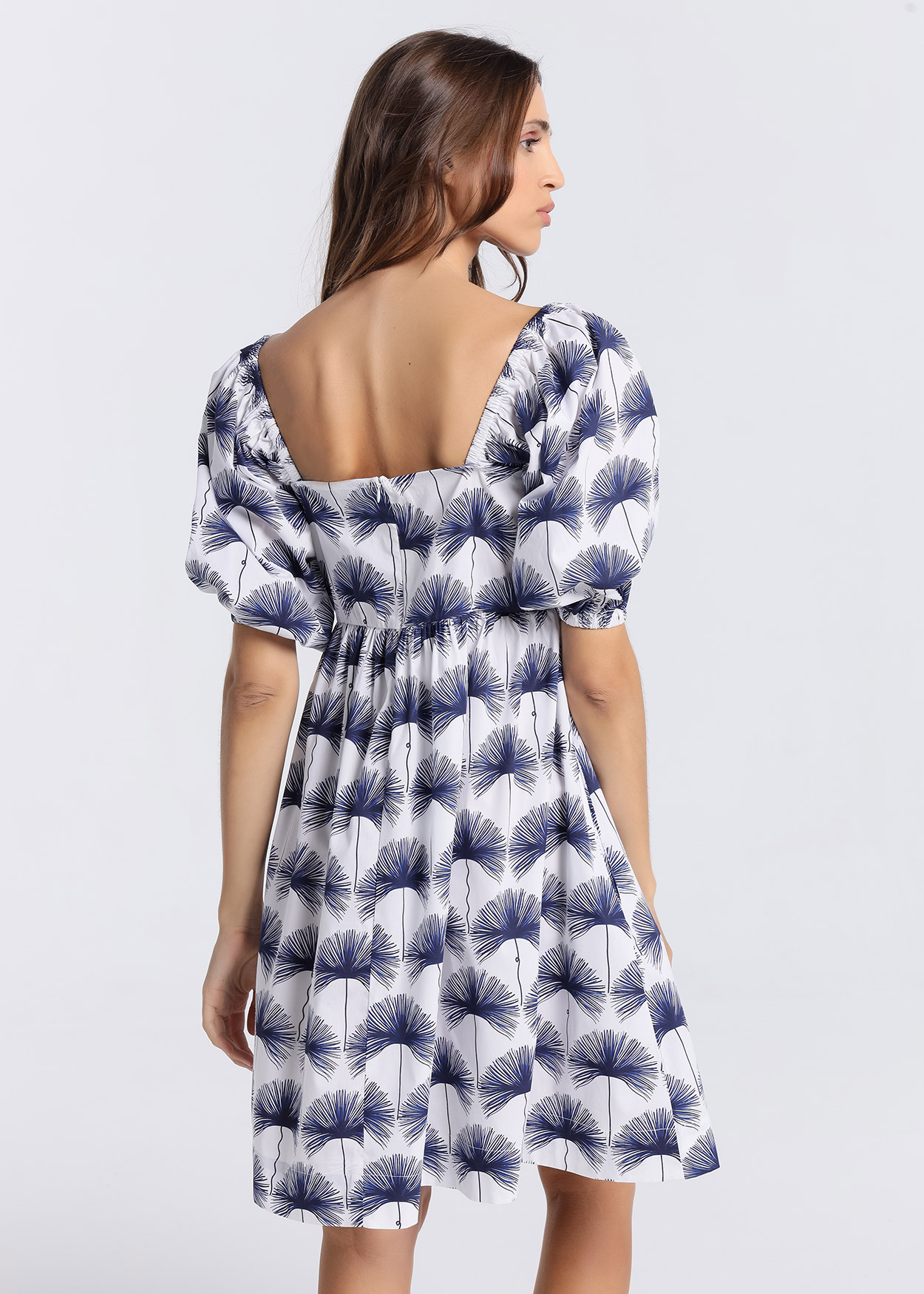 Vestido Curto Senhora Multicolorido