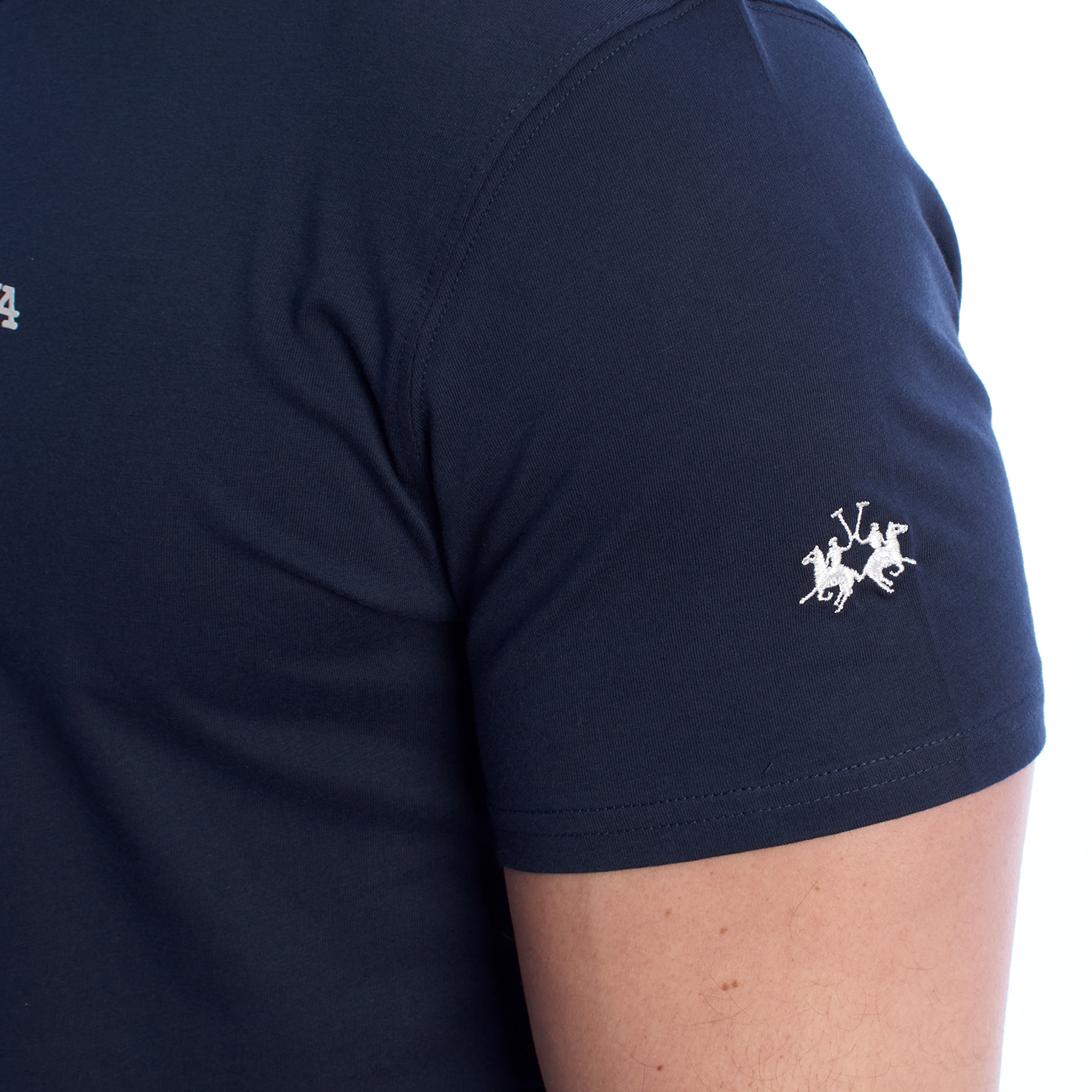 T-Shirt Homem Regular Fit Azul Escuro