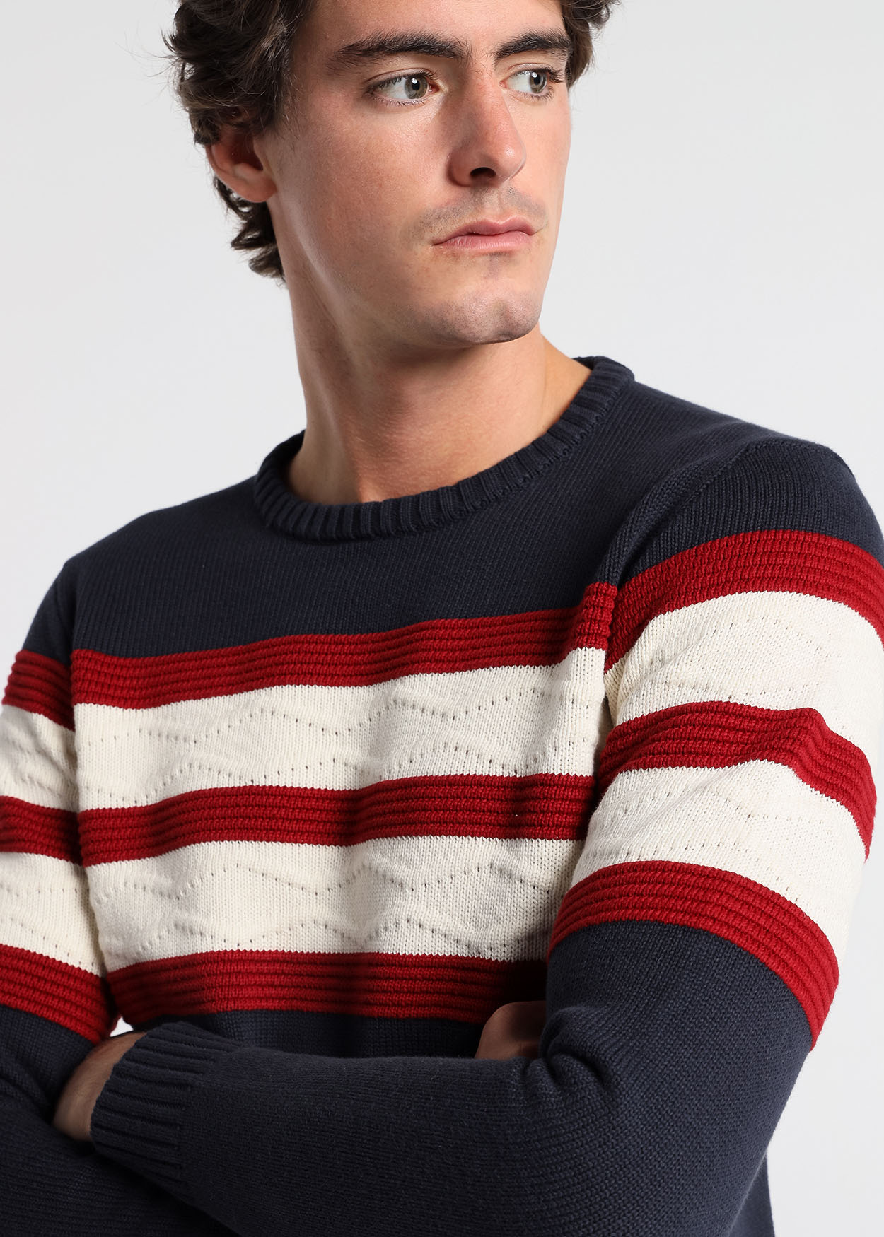 Pullover Ottoman Azul