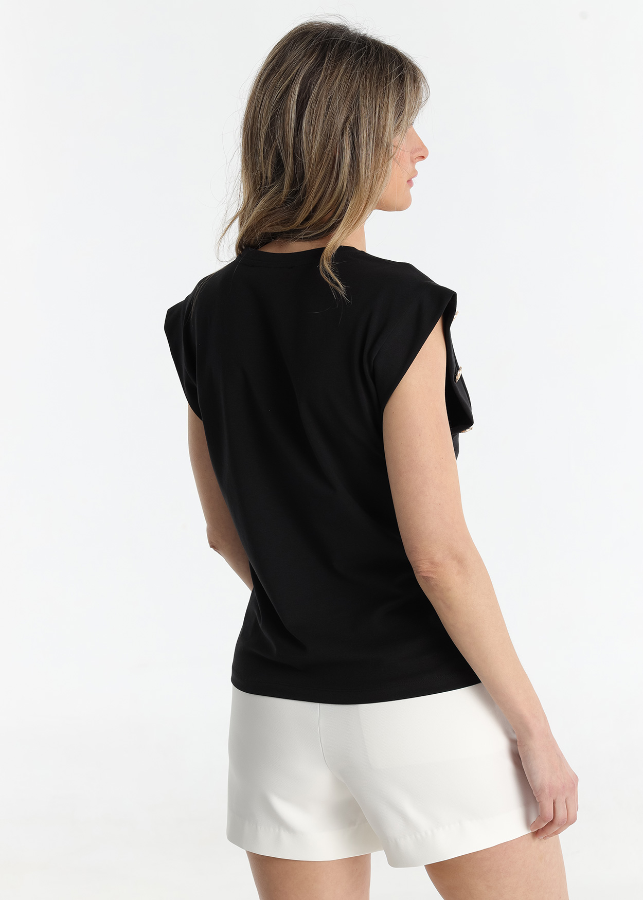 T-Shirt Senhora Preto