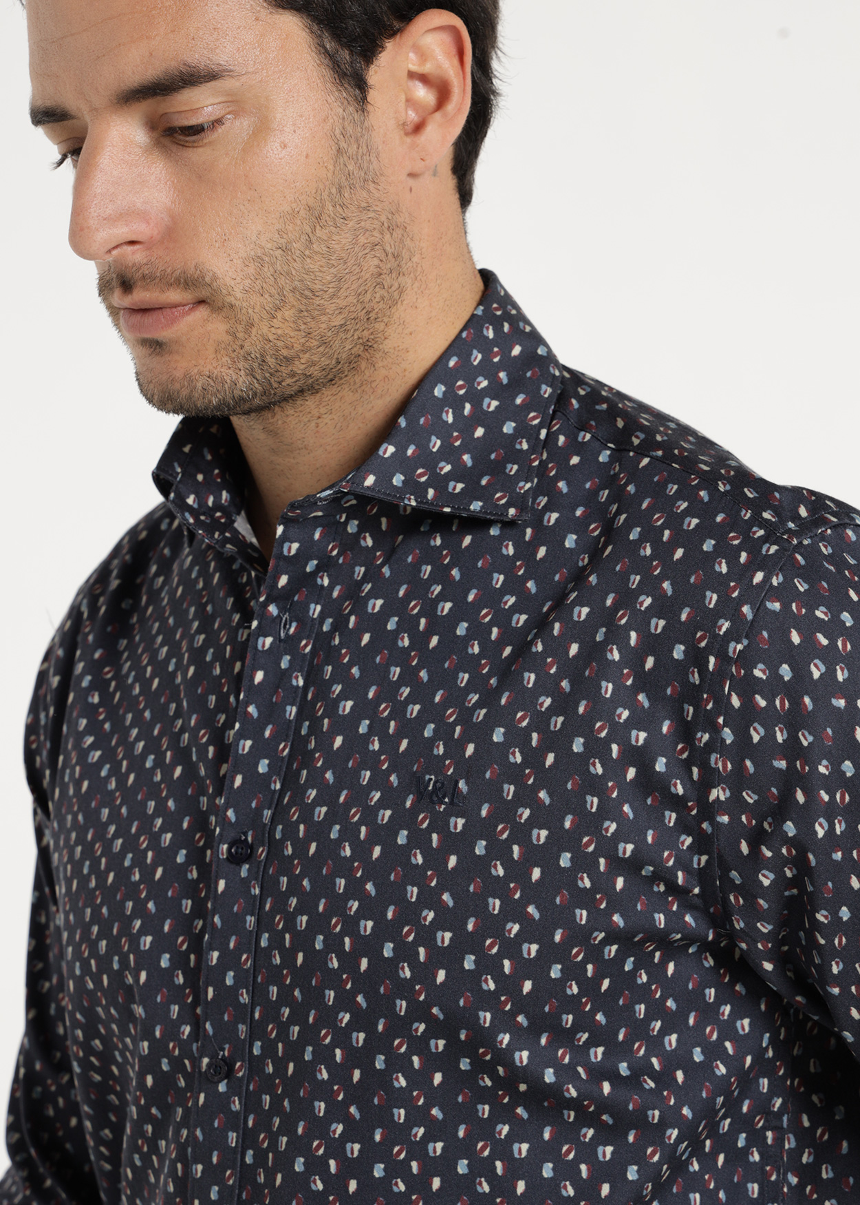 Camisa Homem Multicolorido