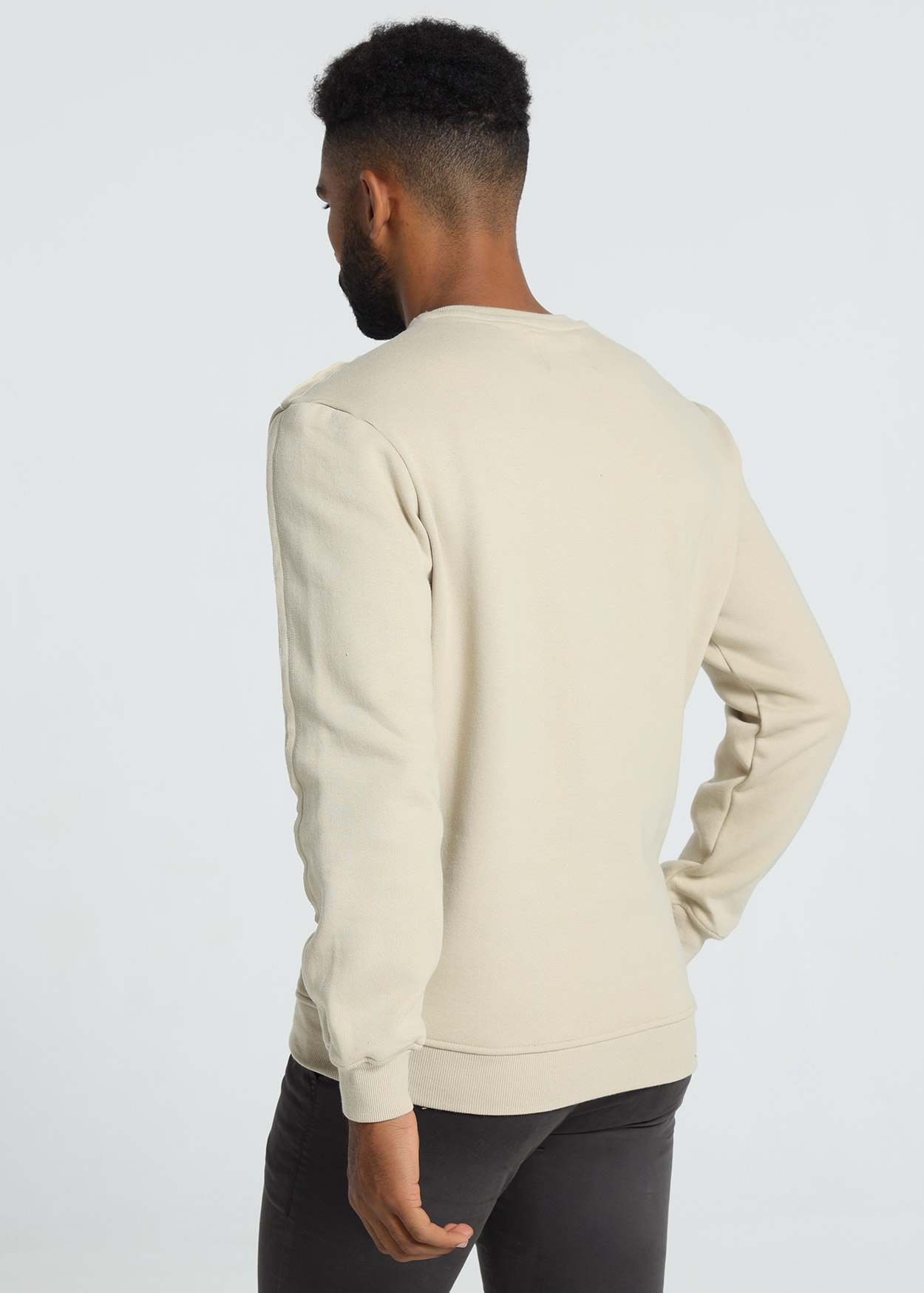 Sweatshirt Bendorff Gola Redonda Bege