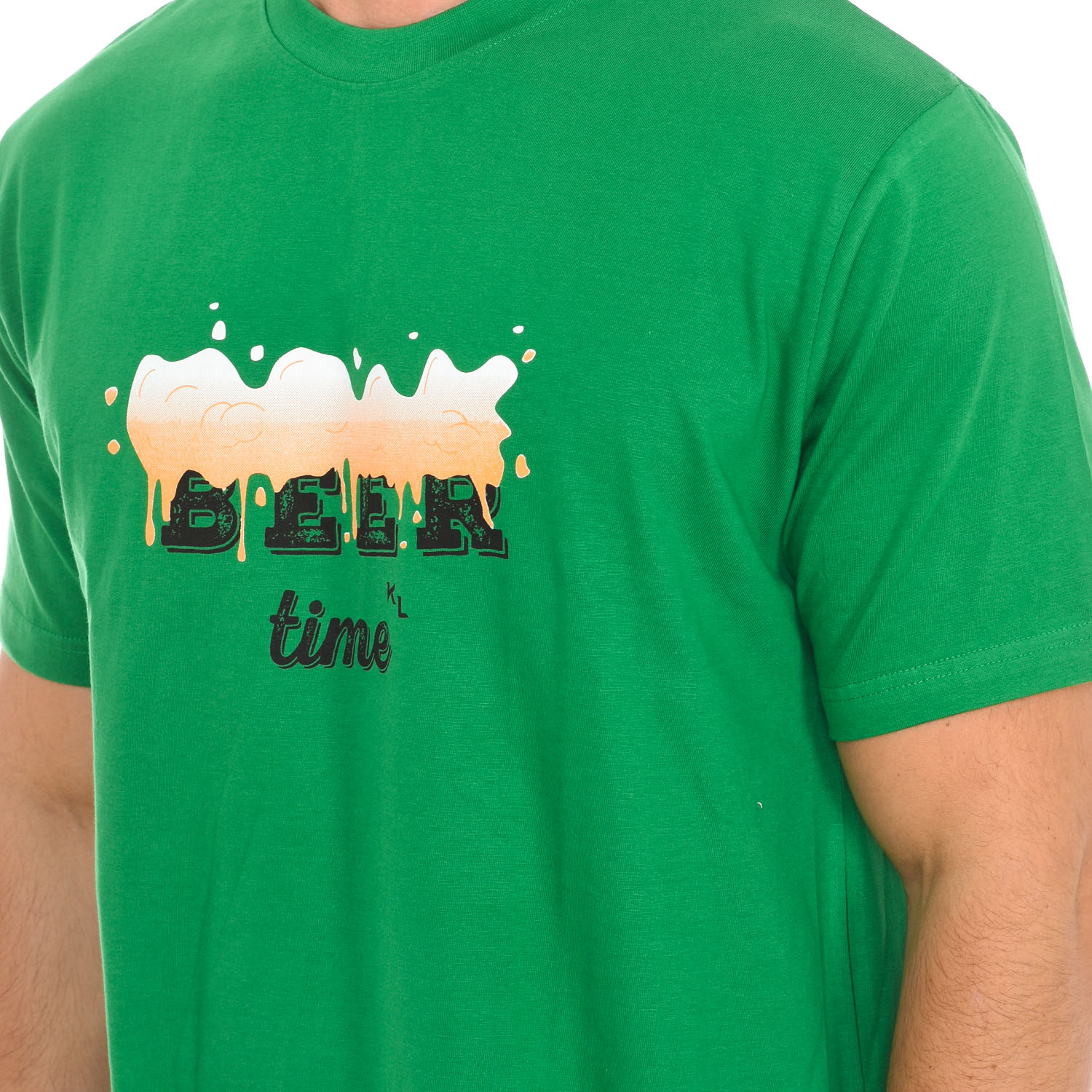 Pijama de Manga Curta Verde