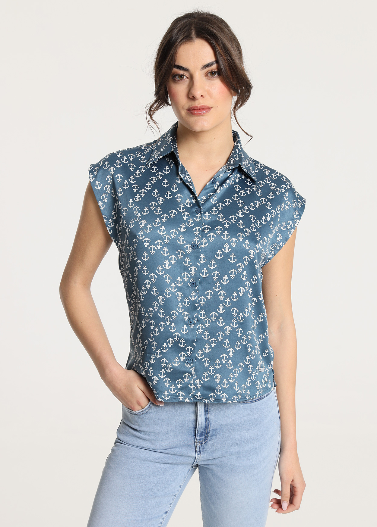 Camisa Senhora Multicolorido