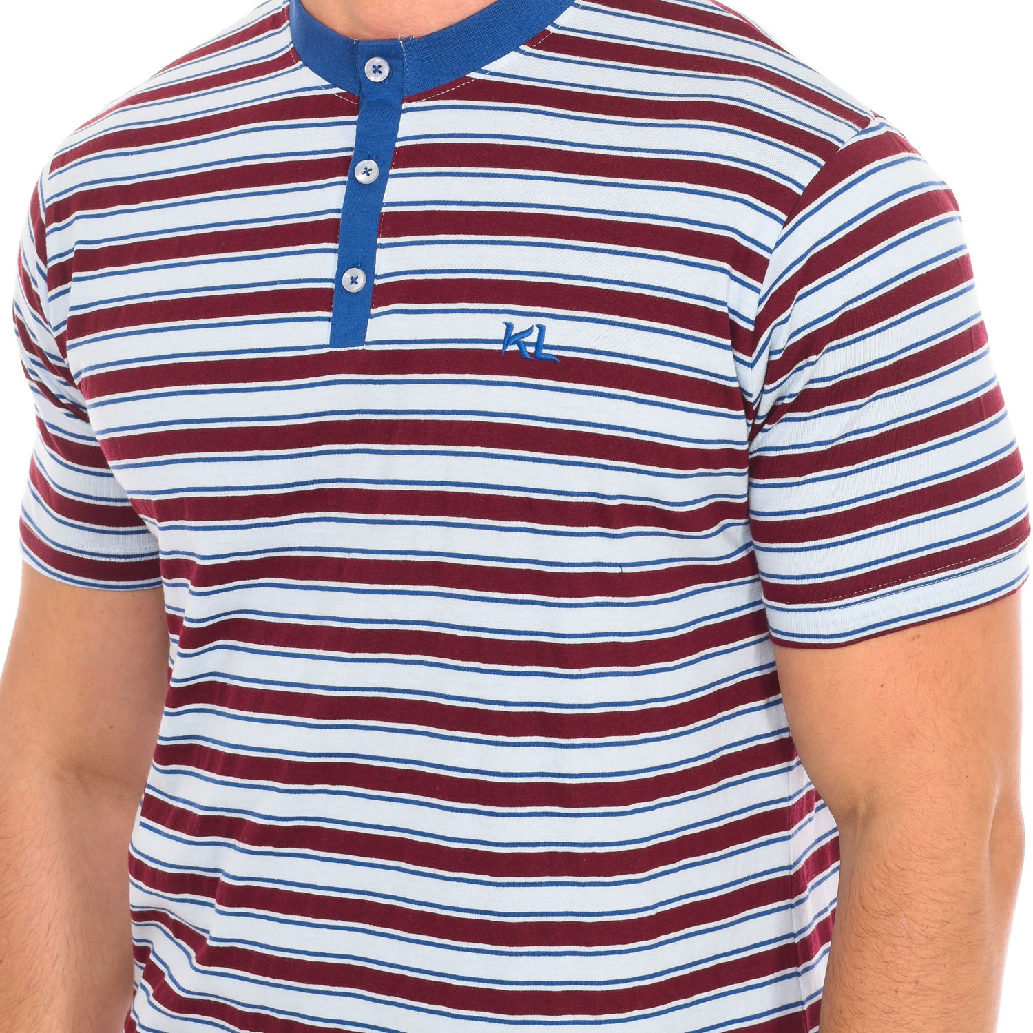 Pijama de Manga Curta Azul