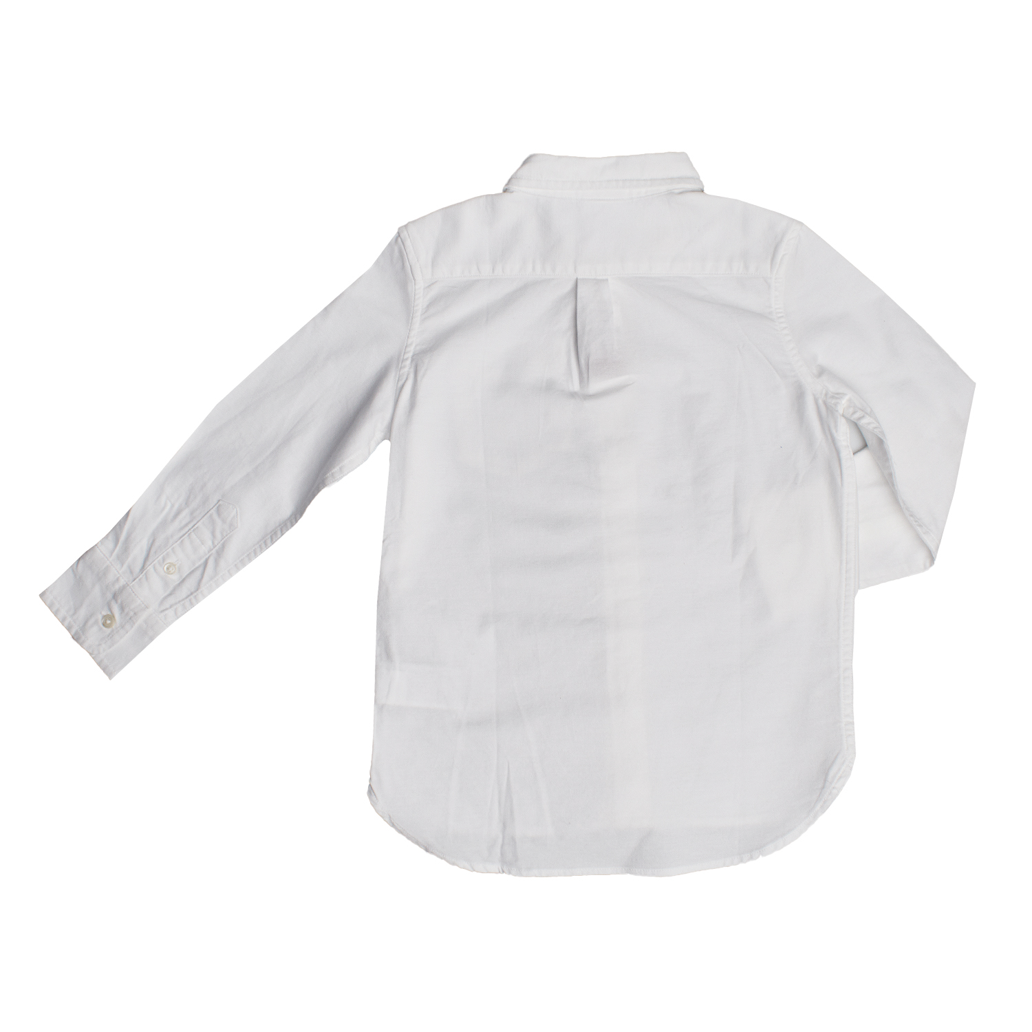 Camisa manga comprida Oxford Menino Branco