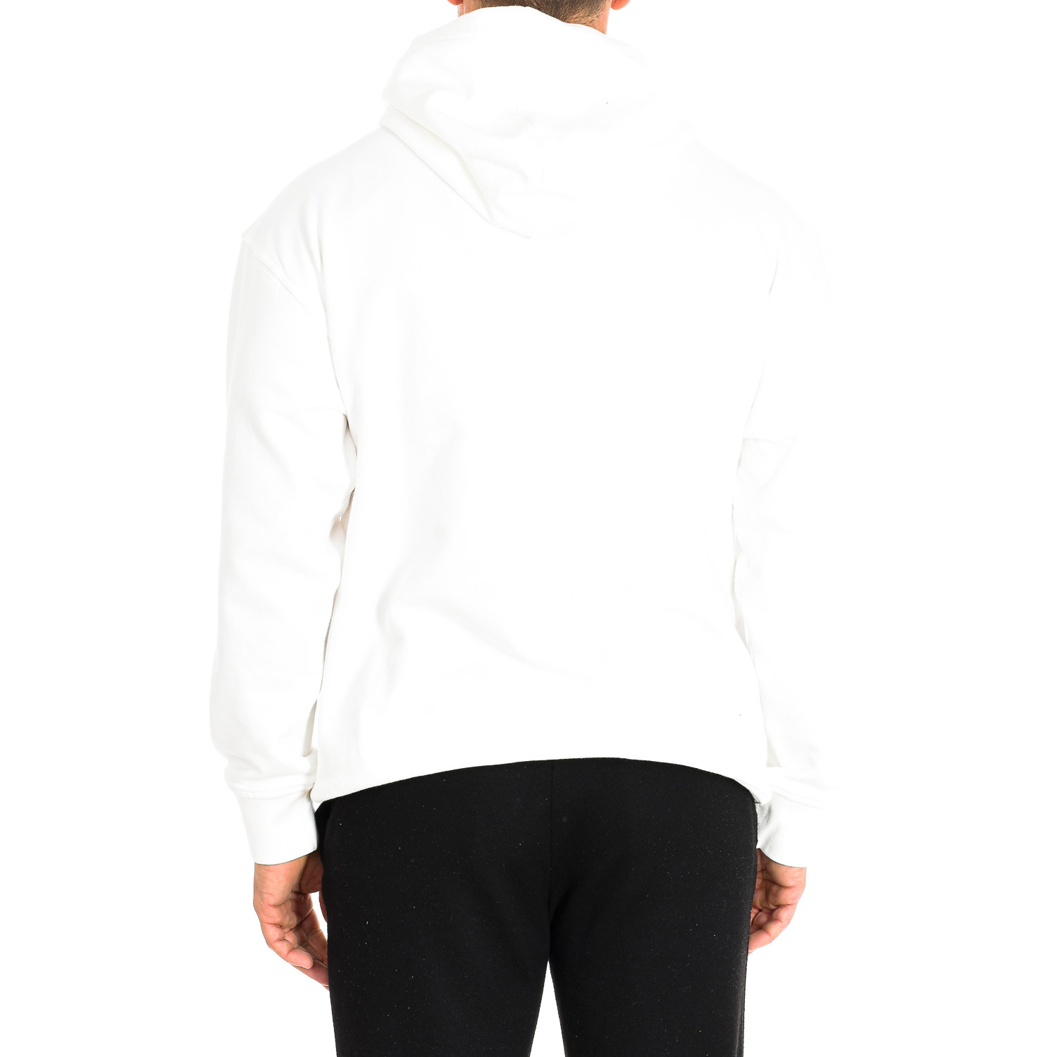 Sweatshirt com Capuz Homem Branco